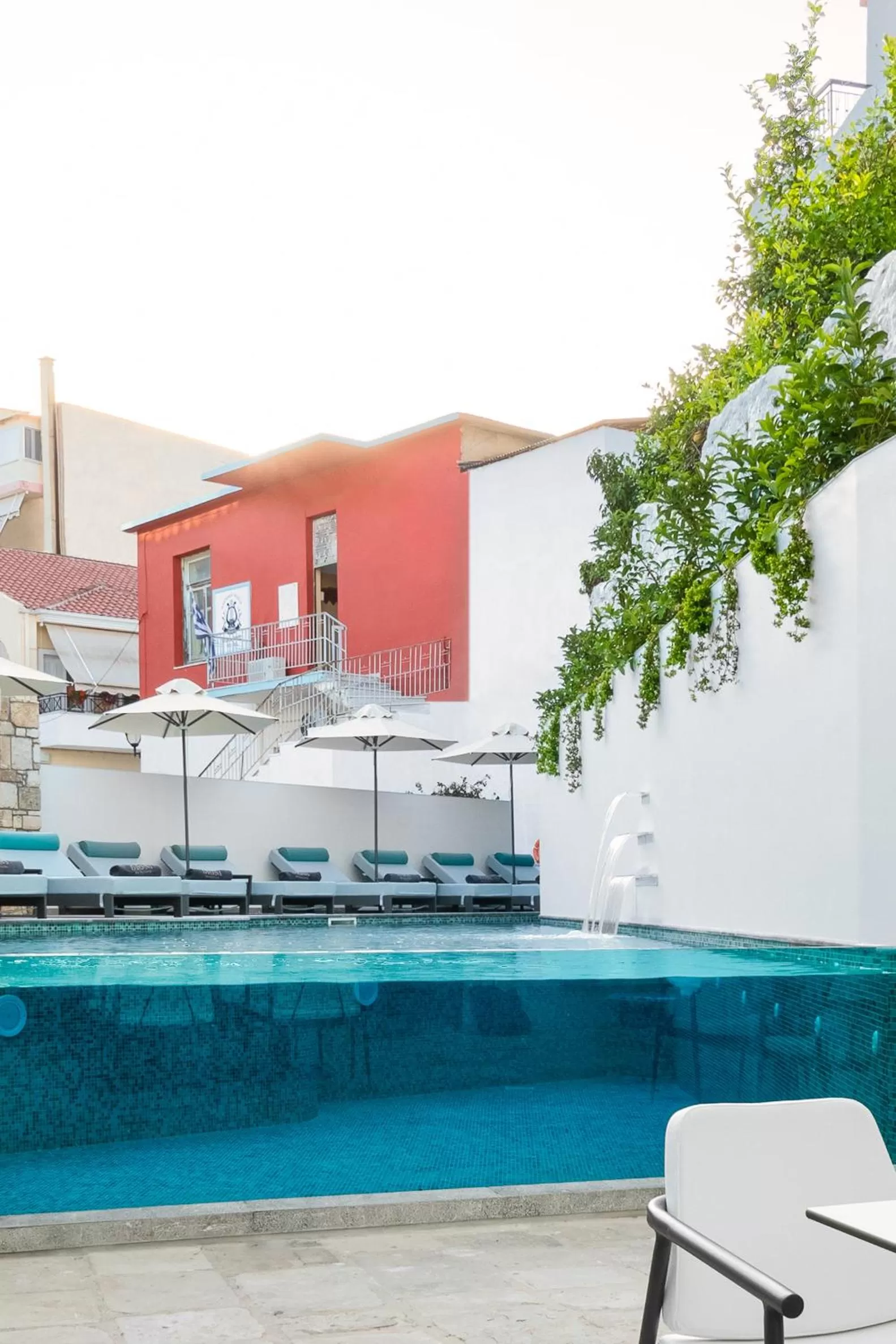 Swimming pool in Dioni Boutique Hotel