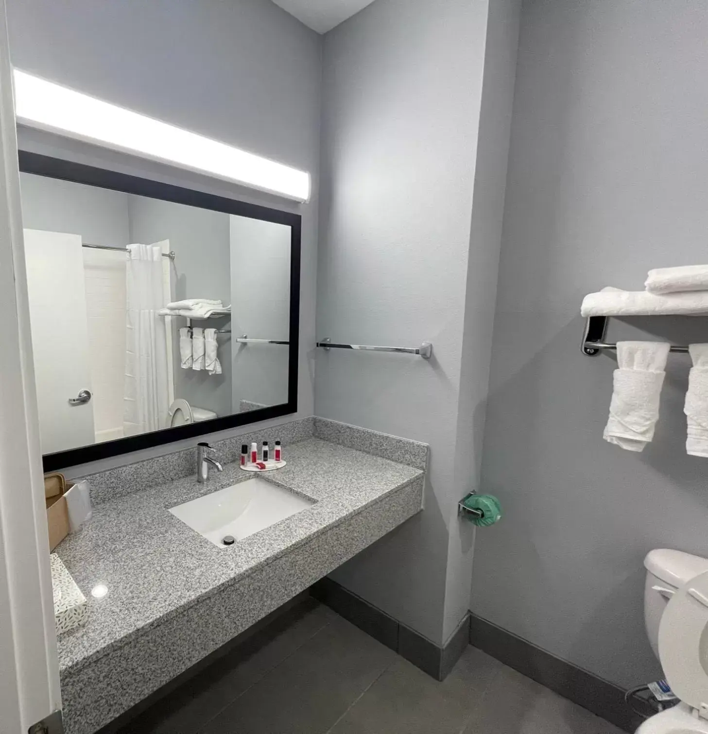 Bathroom in Days Inn by Wyndham Zachary LA