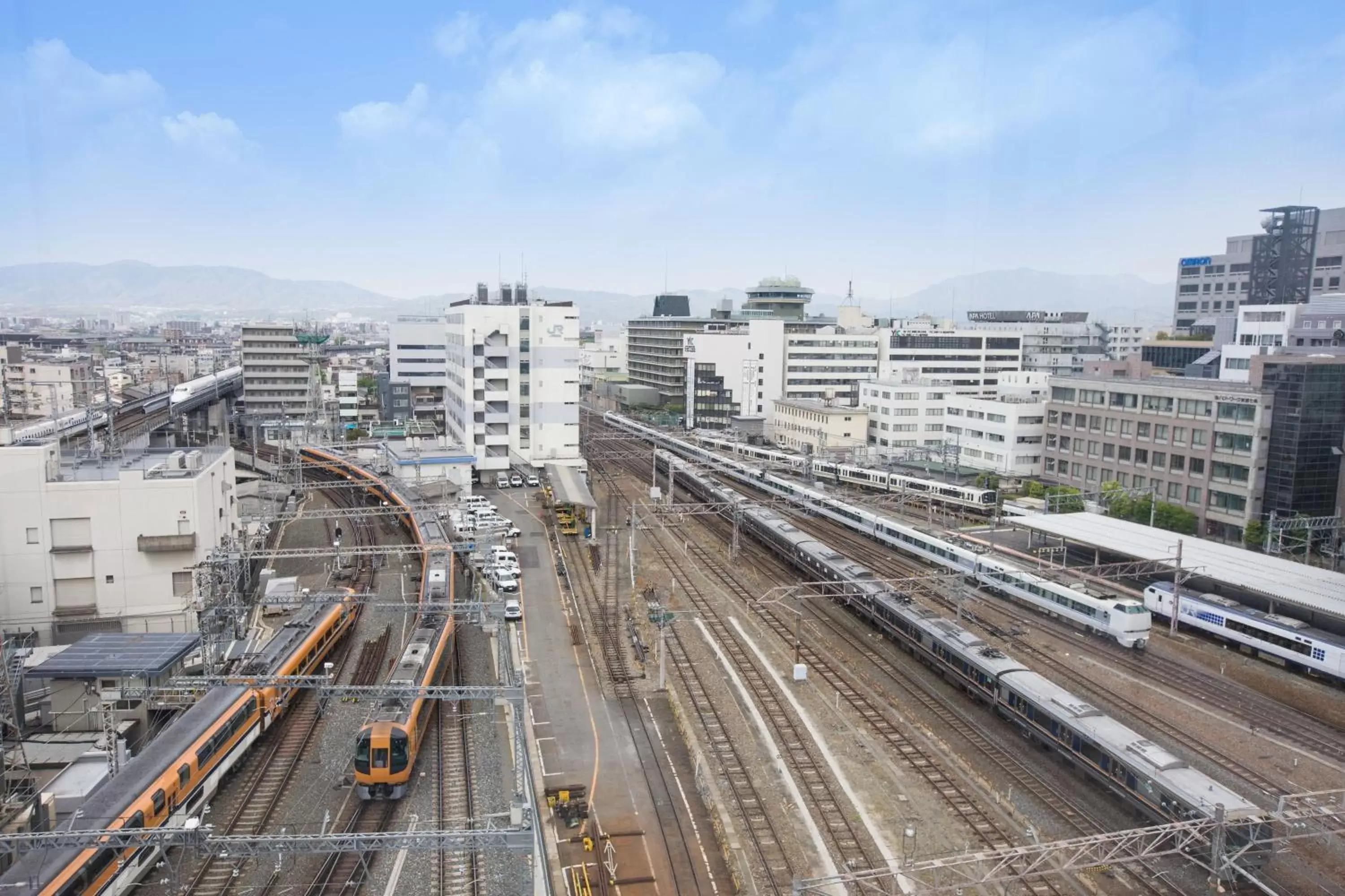 View (from property/room) in Miyako City Kintetsu Kyoto Station