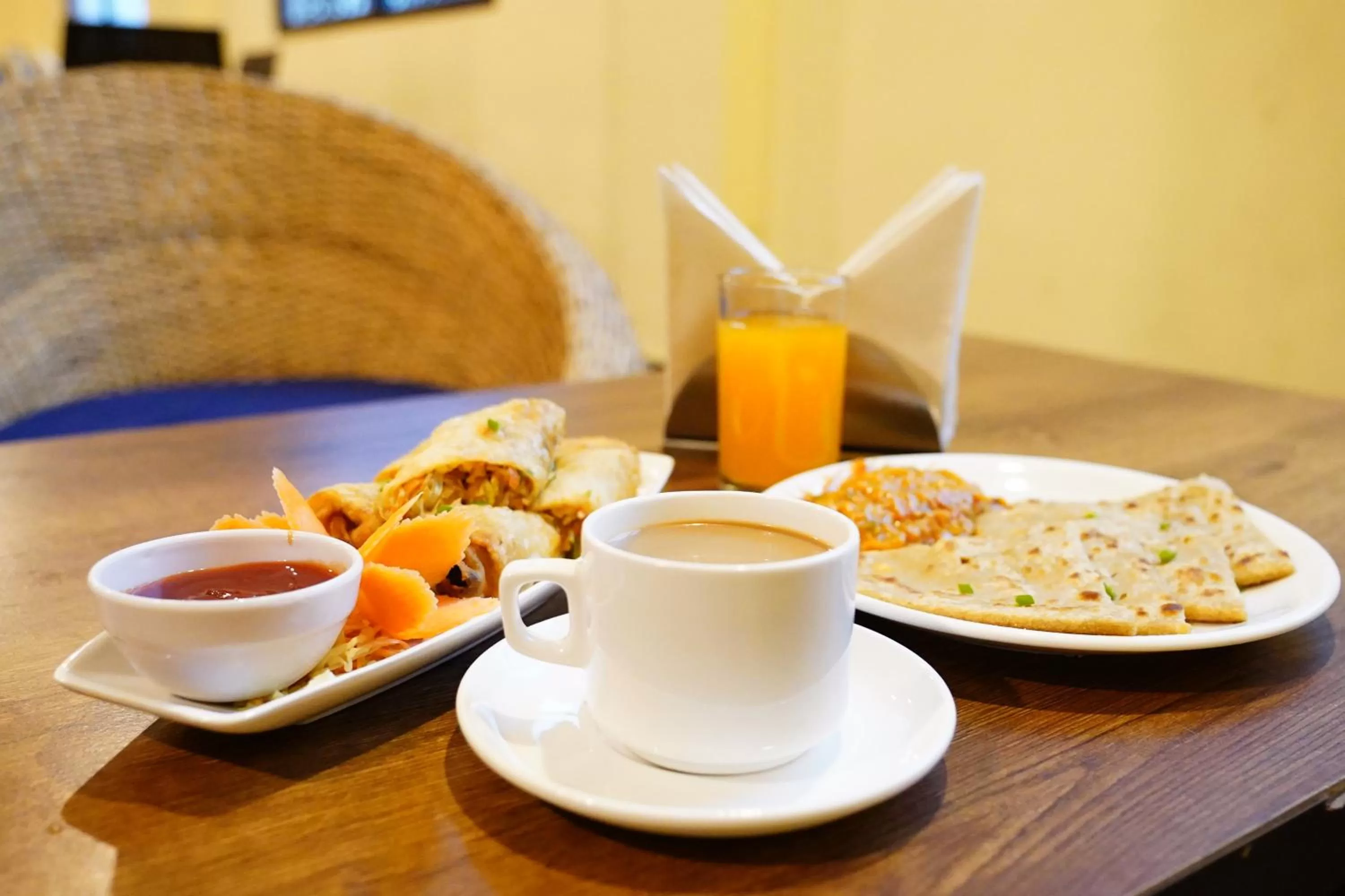 Restaurant/places to eat, Breakfast in Hotel White Lotus Gangtok