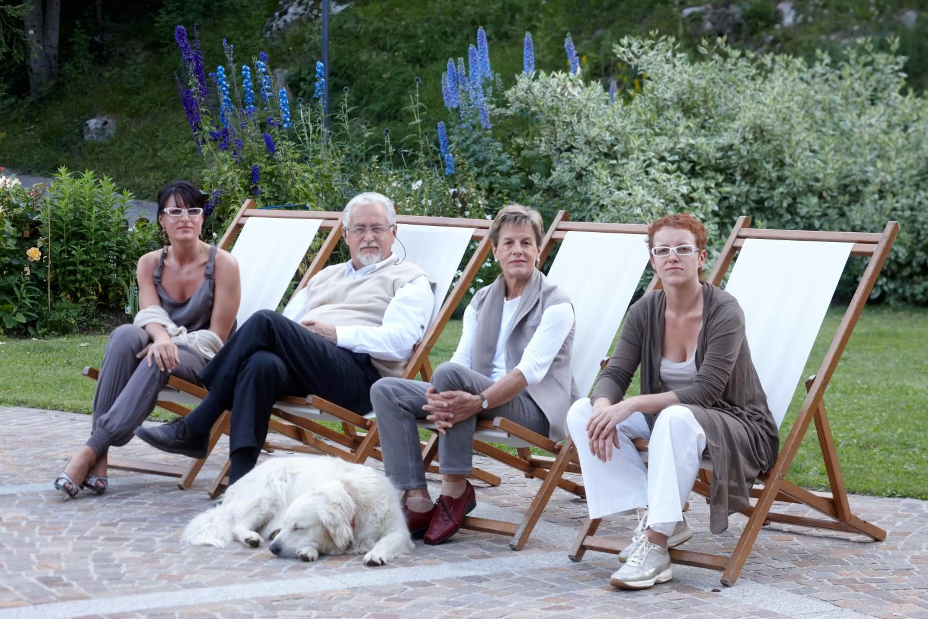 People in Bio Hotel Hermitage