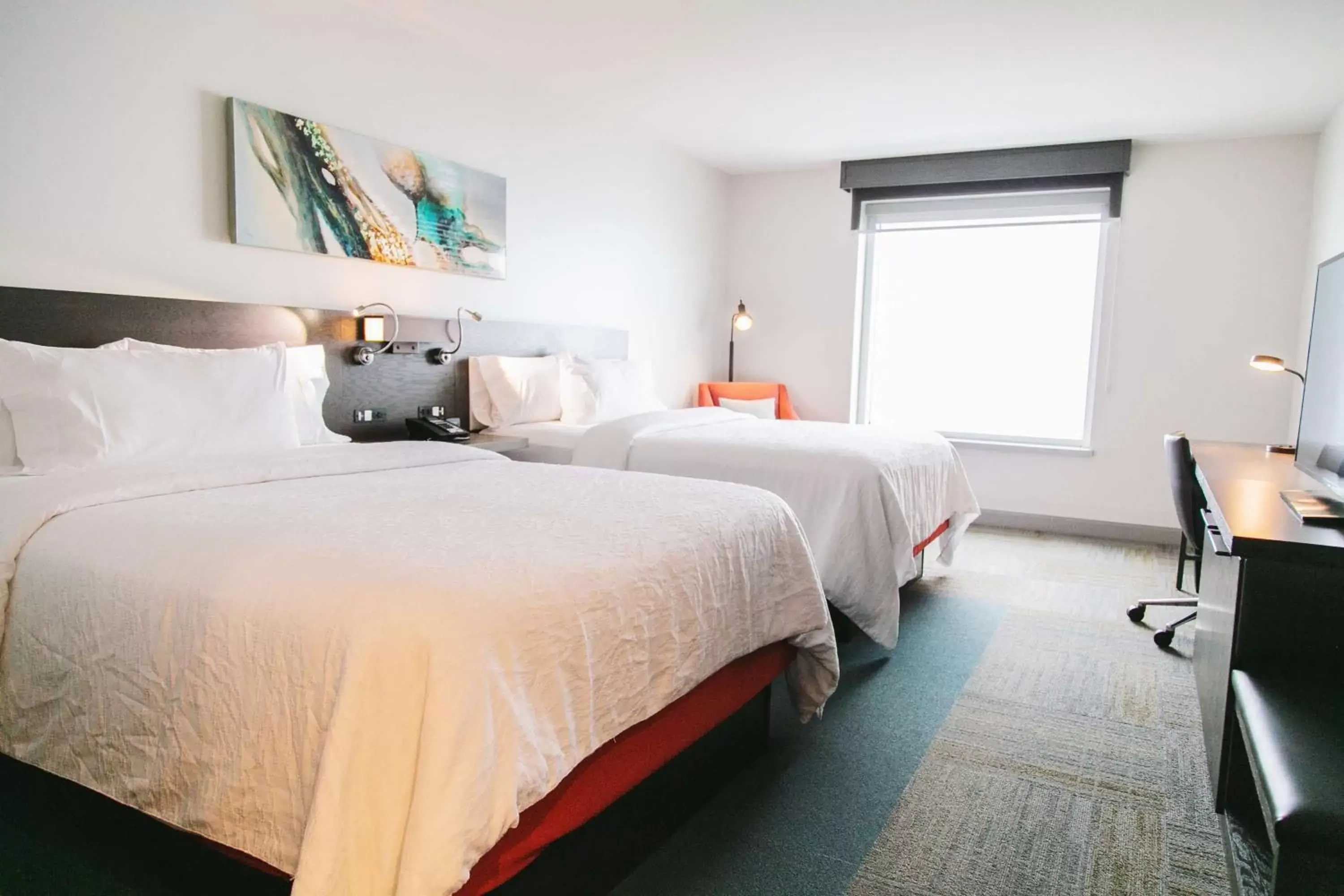 Bedroom, Bed in Hilton Garden Inn Fredericton