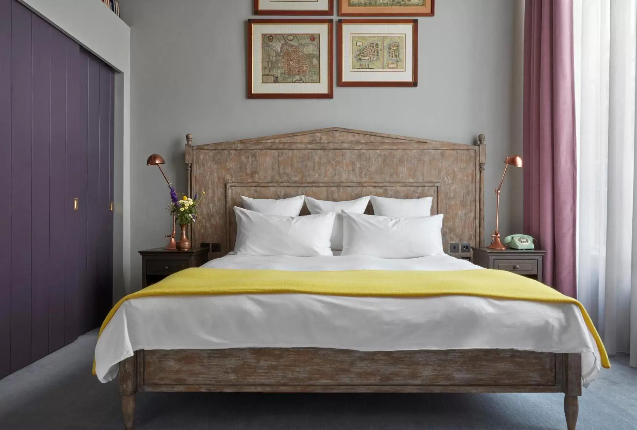 Bed in Pulitzer Amsterdam