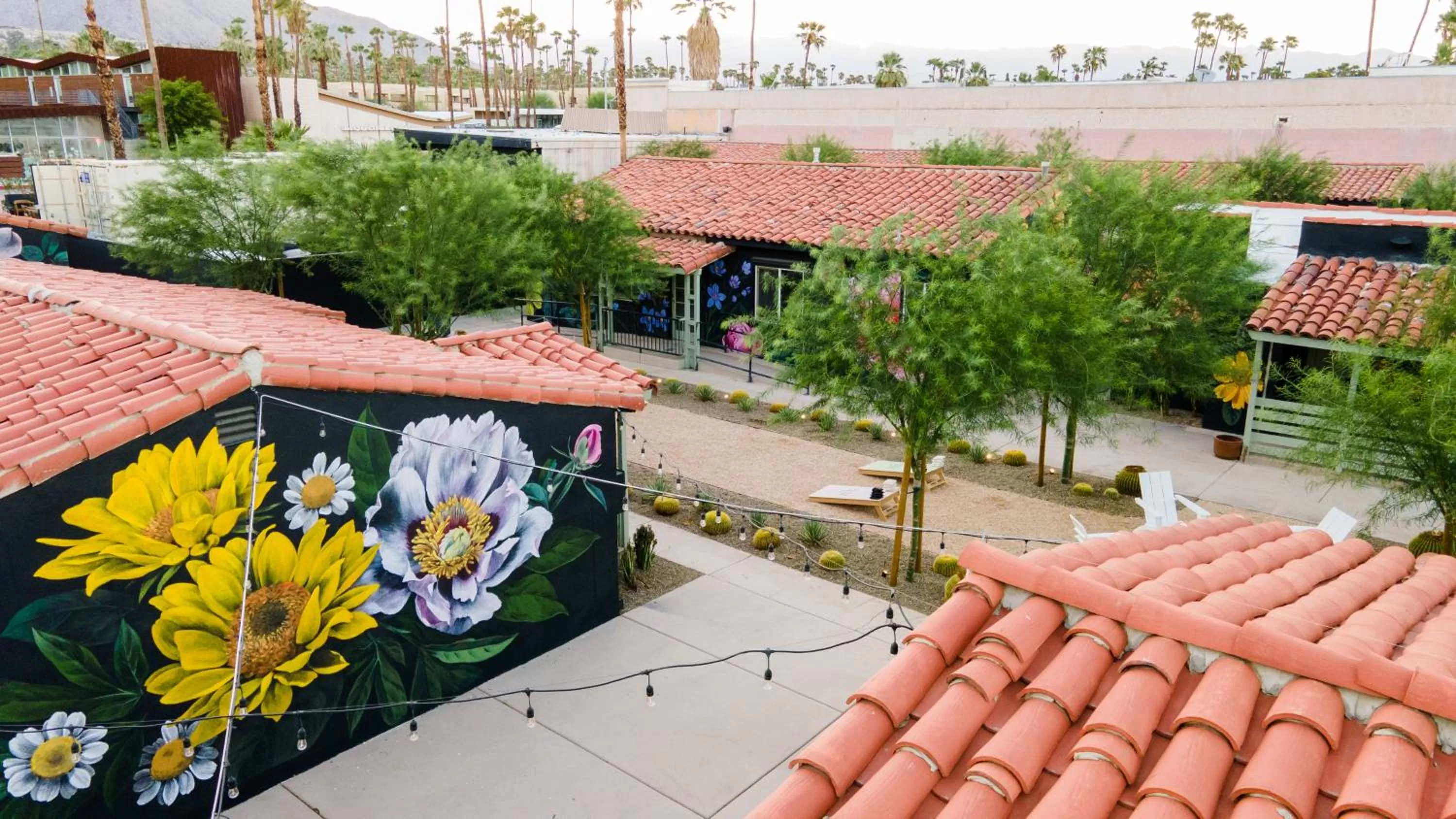 Garden view in Fleur Noire Hotel - 21 and Over