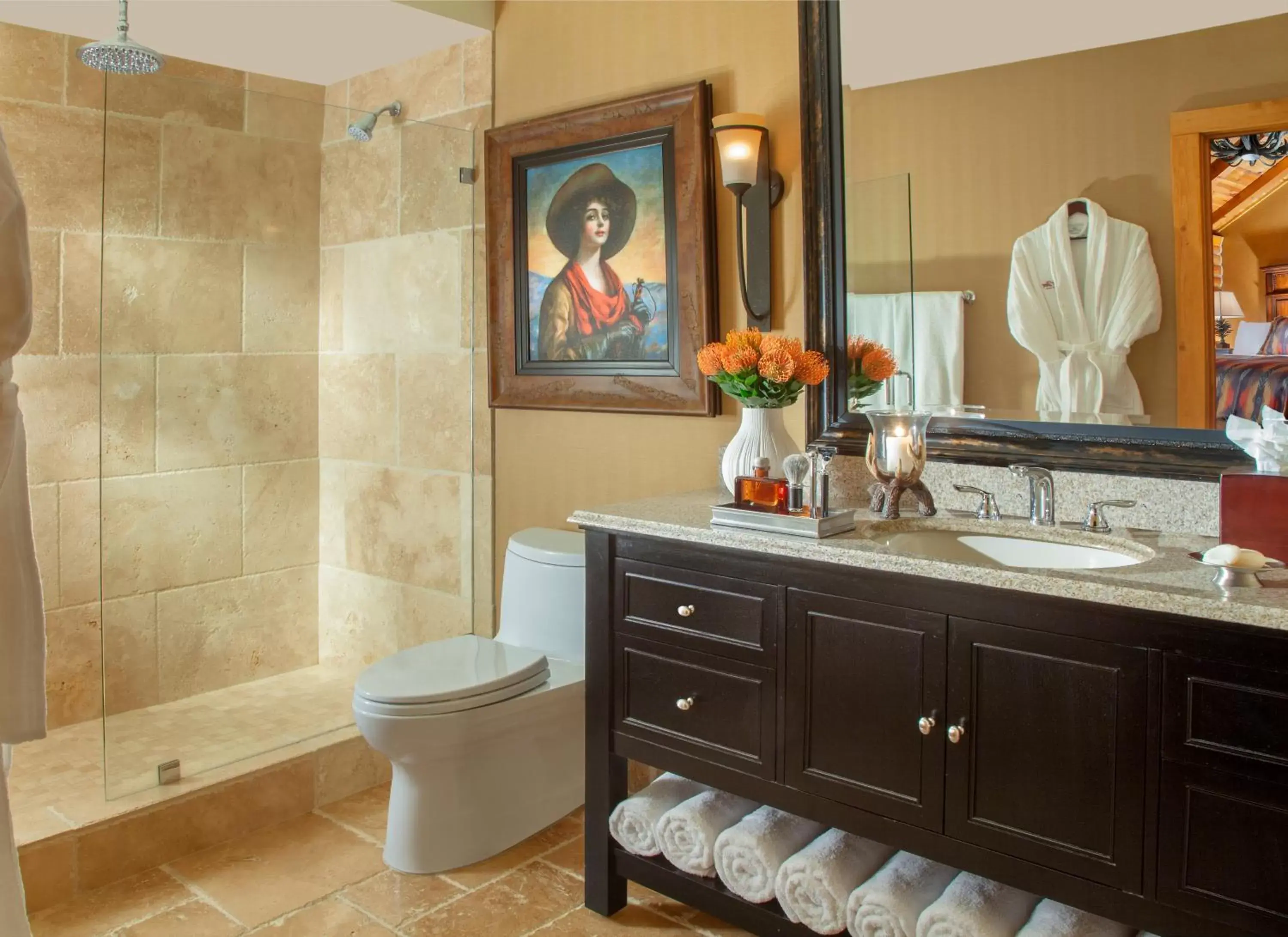 Shower, Bathroom in Rustic Inn Creekside