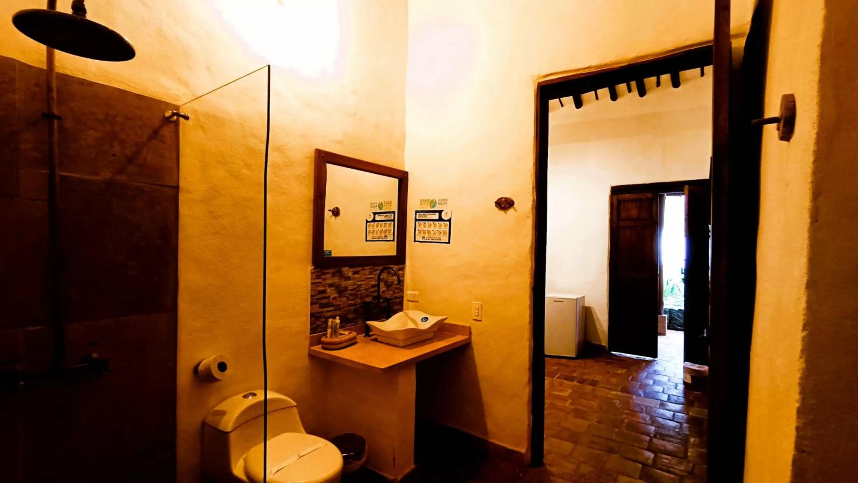 Bathroom in Hotel Finca Buenos Aires Barichara