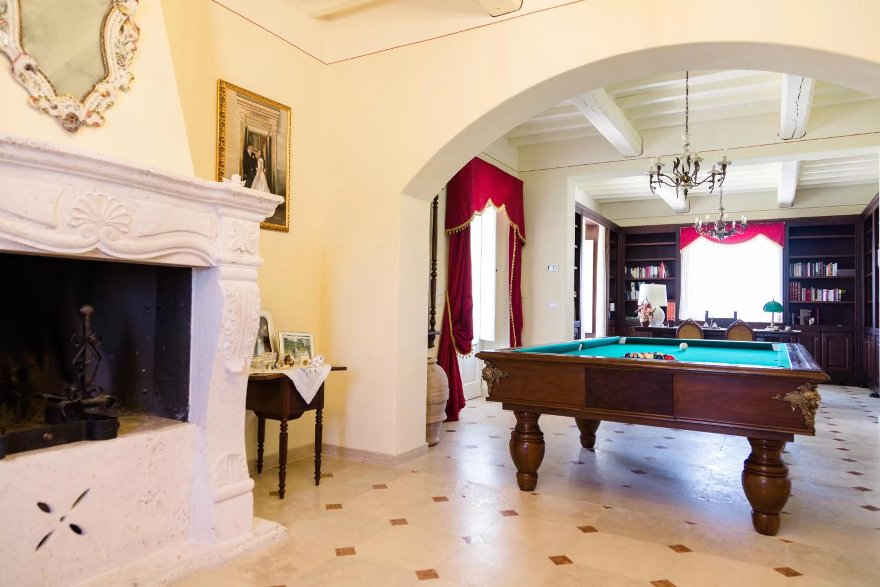 Communal lounge/ TV room in Podere San Giuseppe