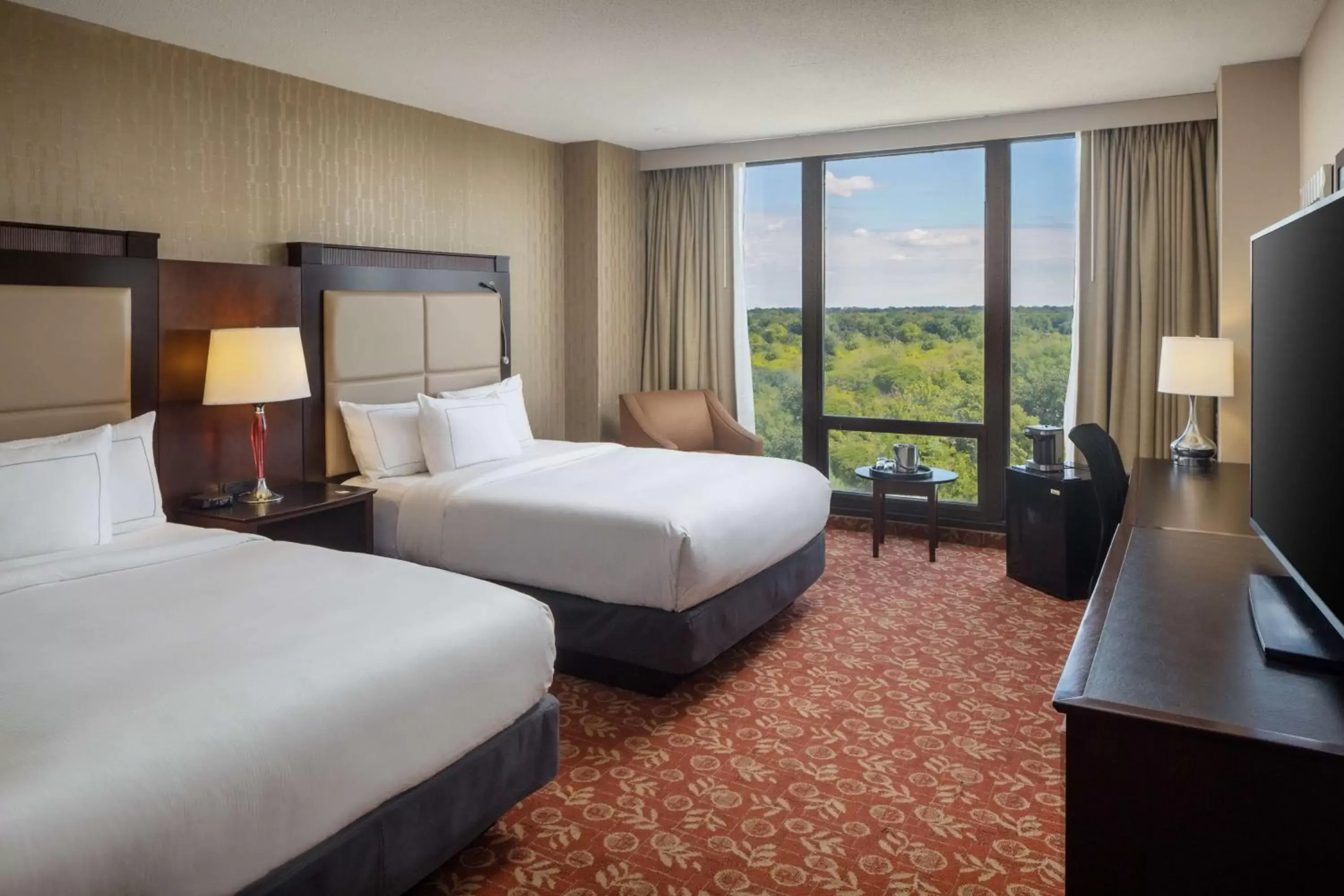 Bed in DoubleTree by Hilton Cherry Hill Philadelphia