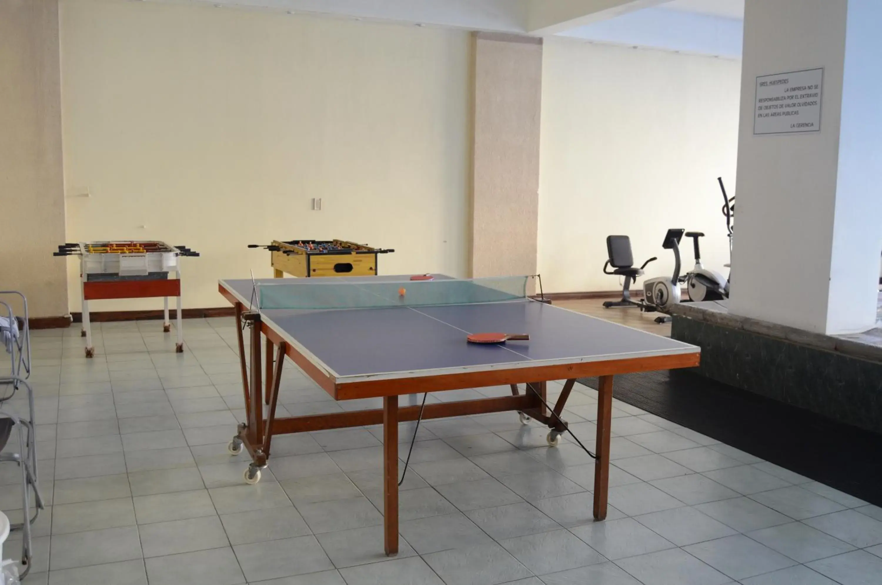 Table Tennis in Gran Hotel Presidente