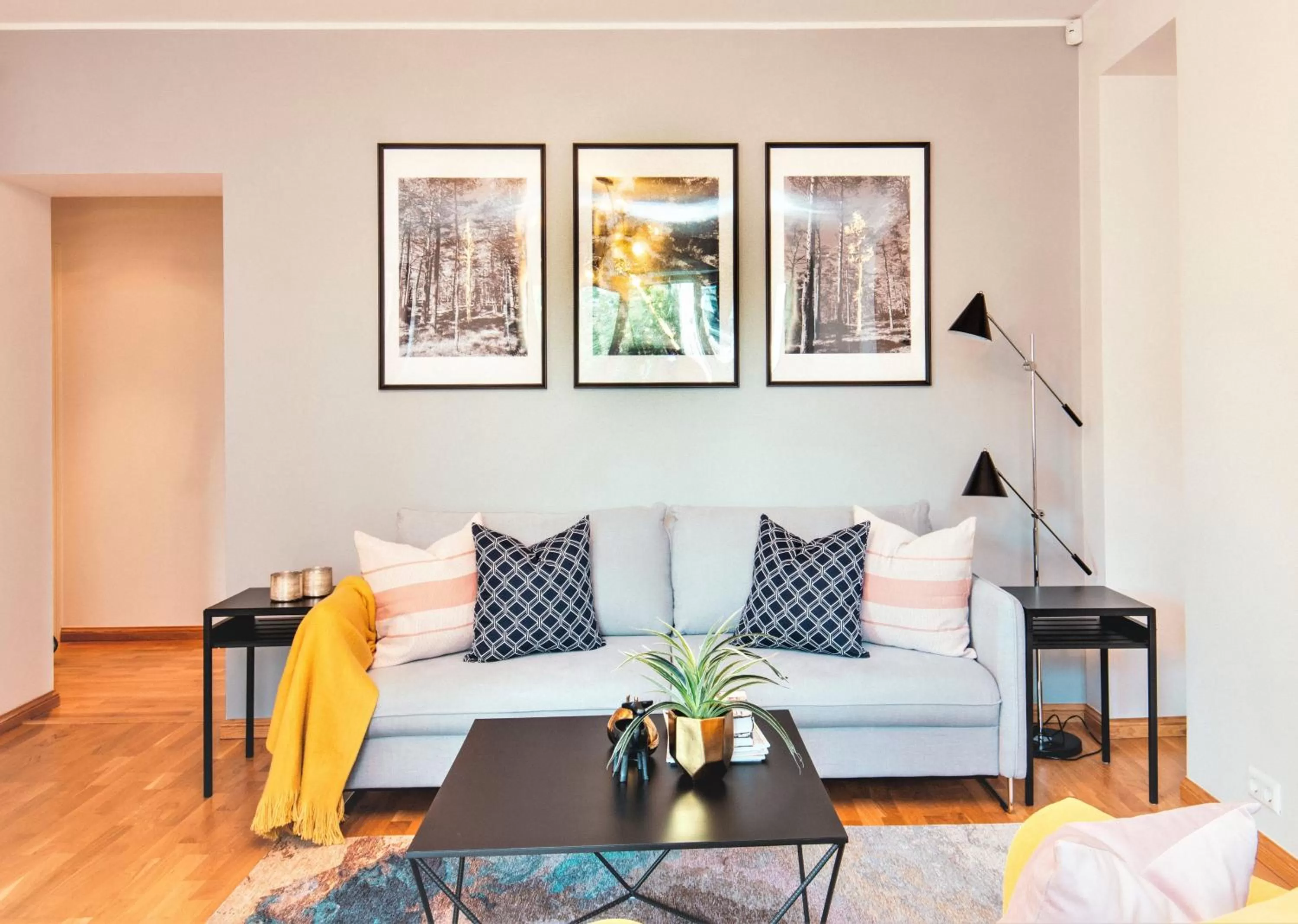 Living room in Tallinn City Apartments Freedom Square