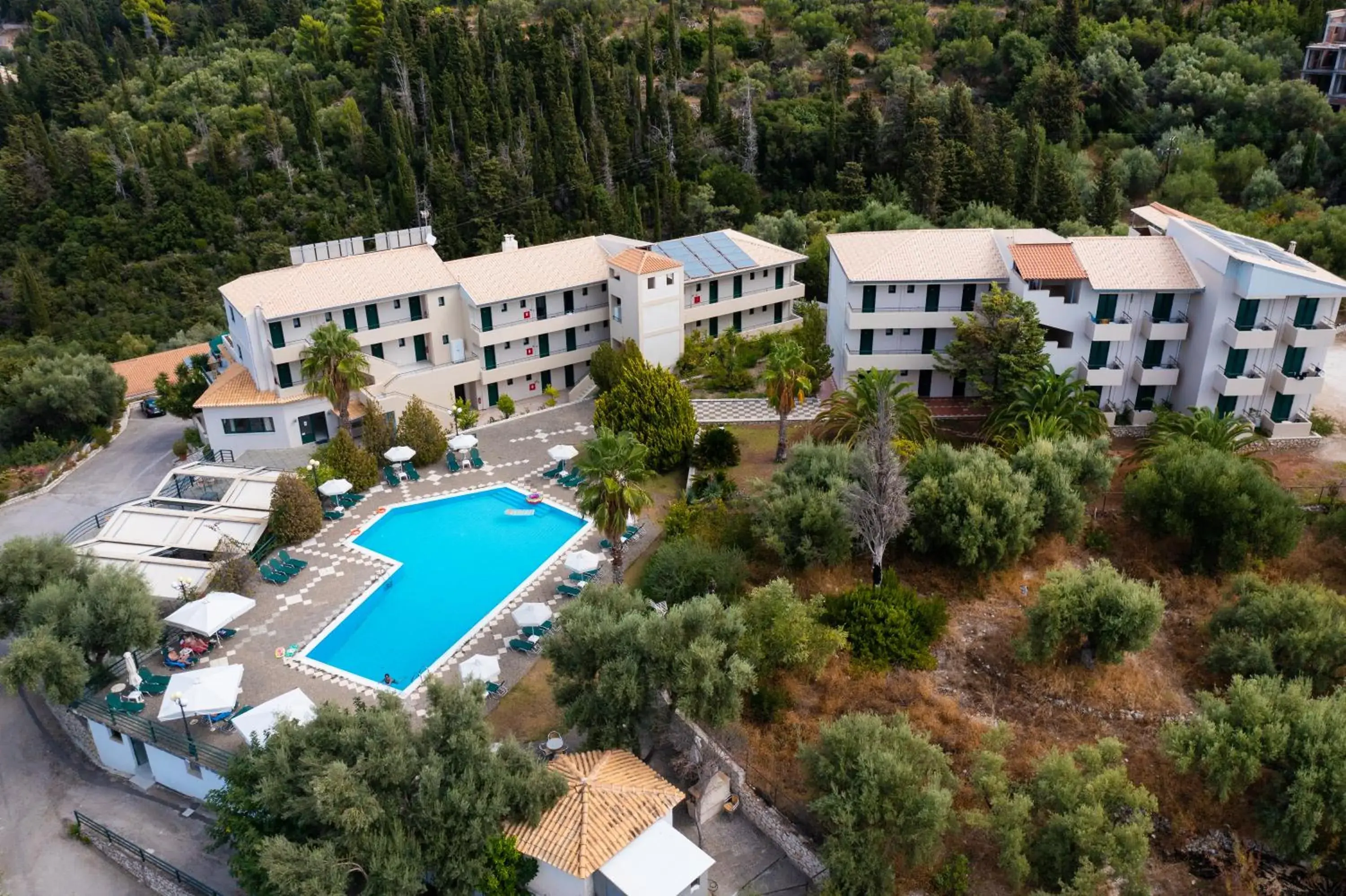 Bird's-eye View in Santa Marina Hotel