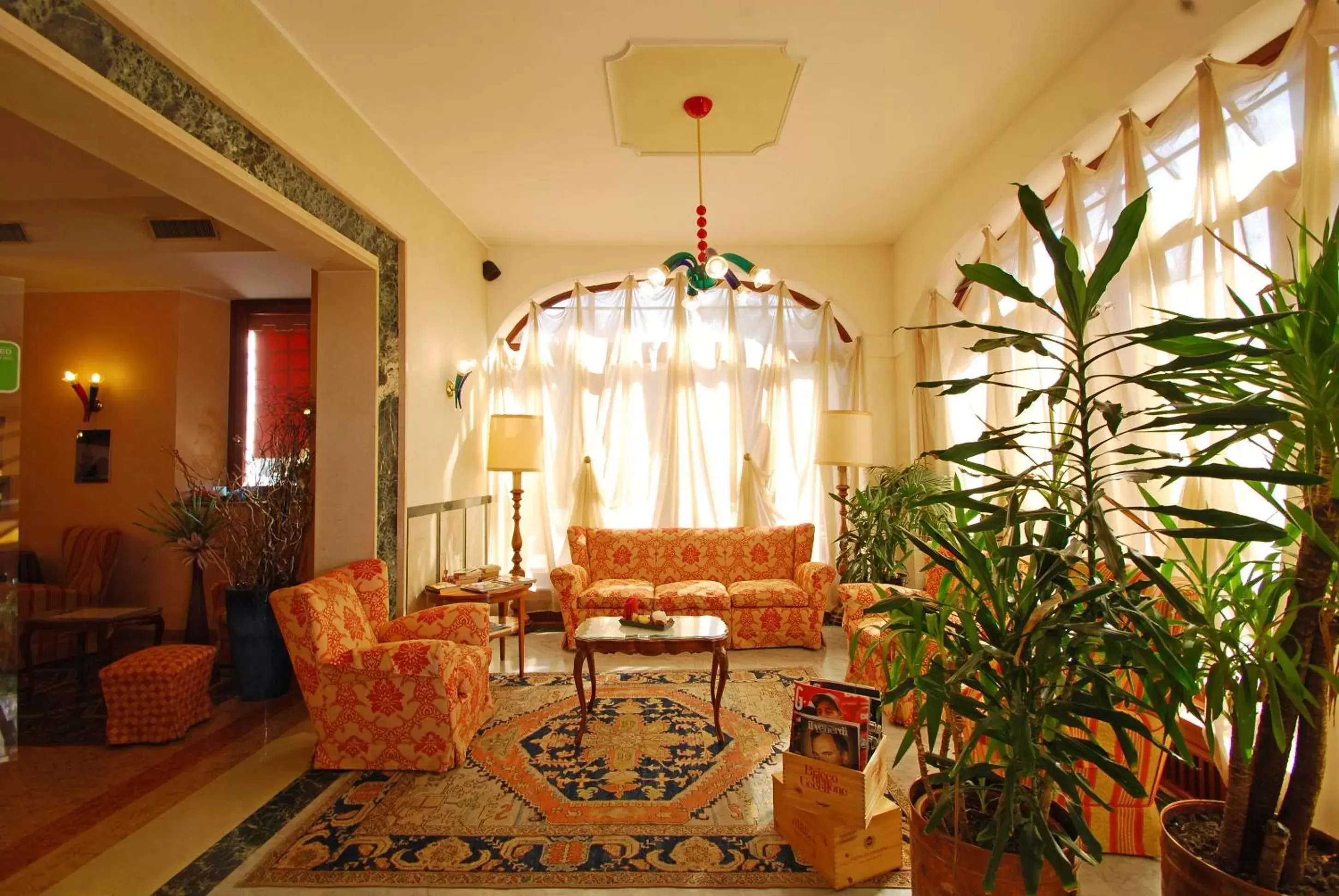 Living room in Alla Rocca Hotel Conference & Restaurant