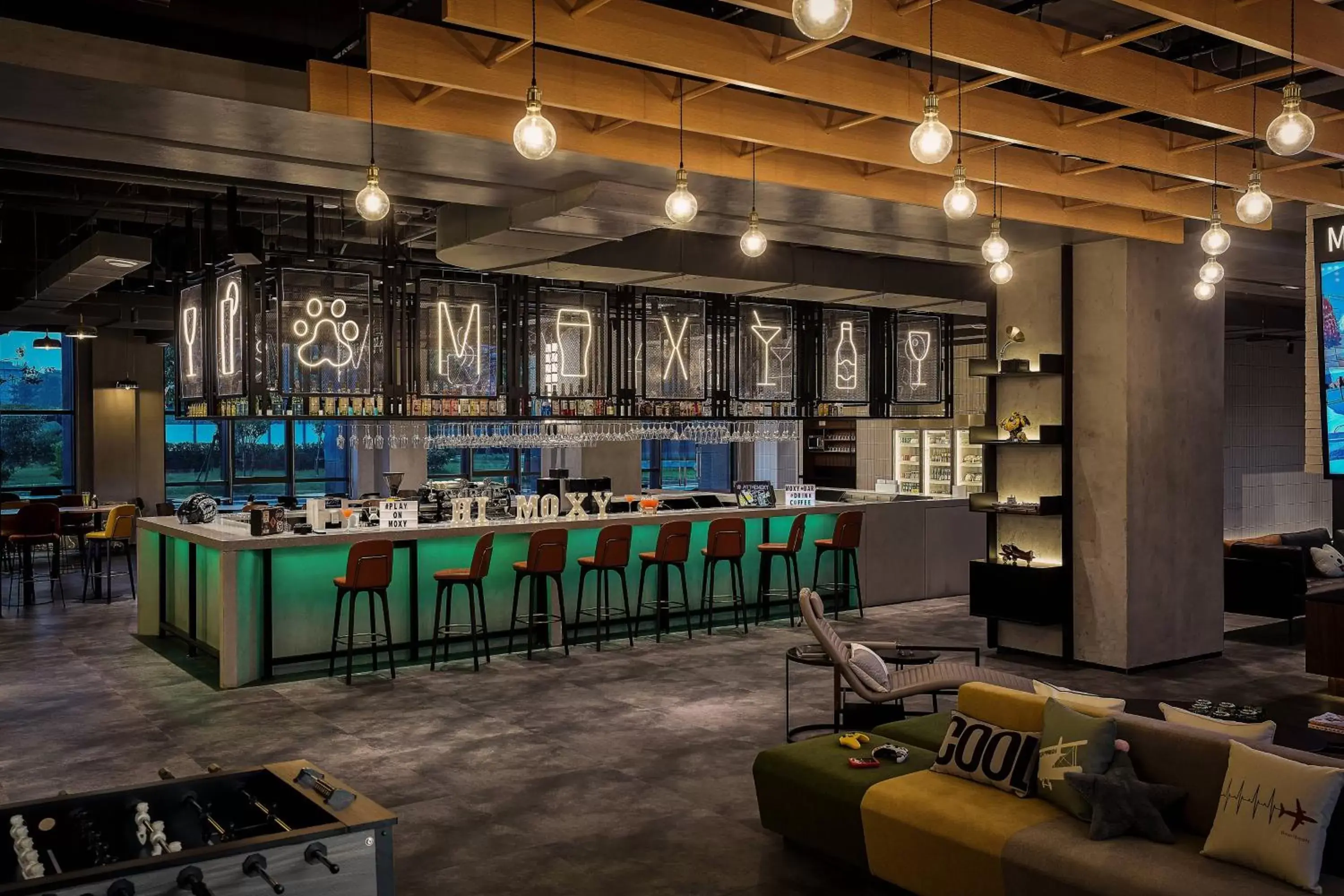 Restaurant/places to eat in Moxy Shanghai Hongqiao NECC