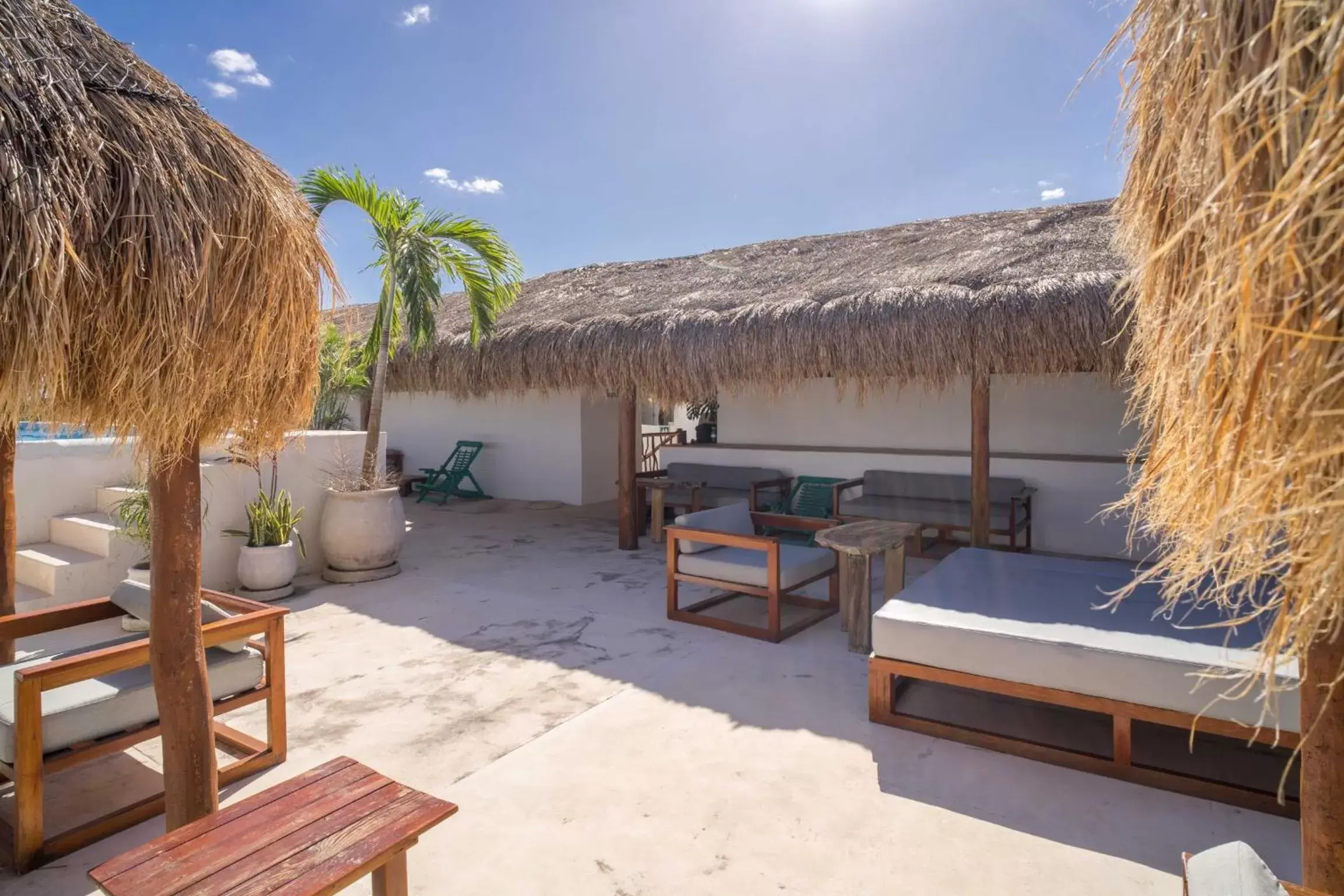 Swimming pool in Caliza Tulum Hotel