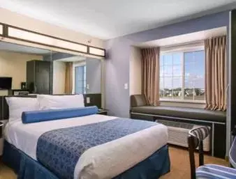 Queen Room with Bath Tub - Mobility Accessible/Non-Smoking in Microtel Inn & Suites by Wyndham Stanley Queen Room with Bath Tub - Mobility Accessible/Non-Smoking in Microtel Inn & Suites by Wyndham Stanley