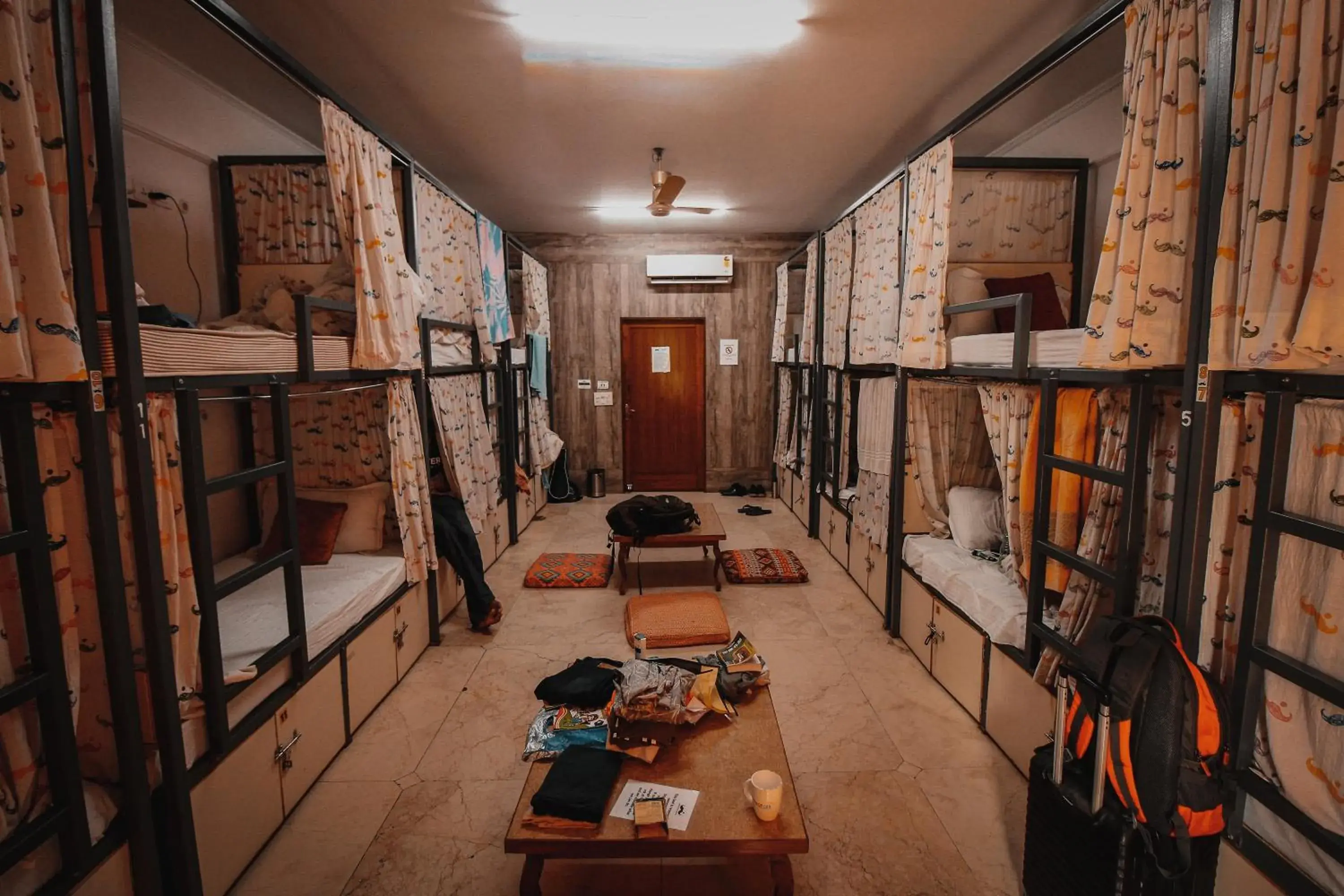 bunk bed in Moustache Hostel Delhi