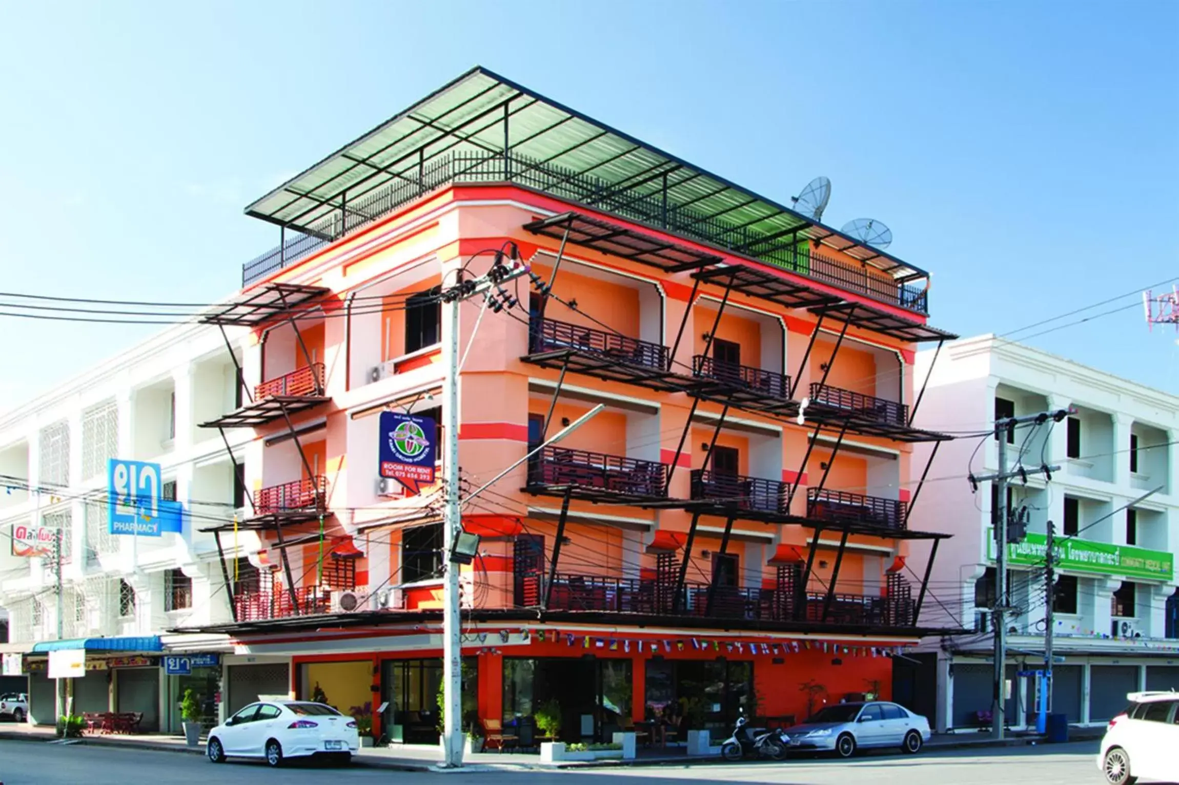 Facade/entrance, Property Building in Krabi Orchid Hometel