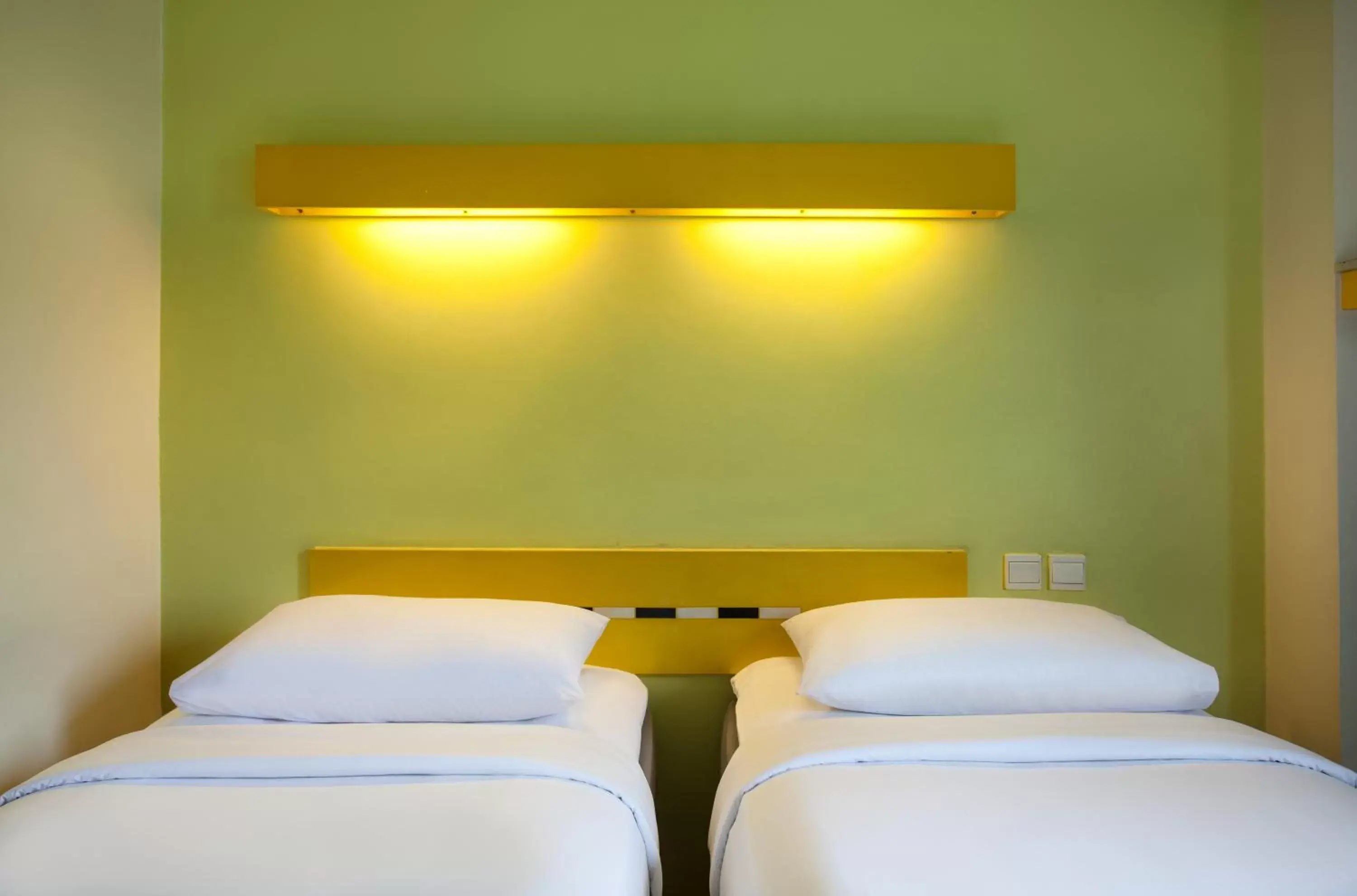 Bed in Ibis Budget Jakarta Menteng