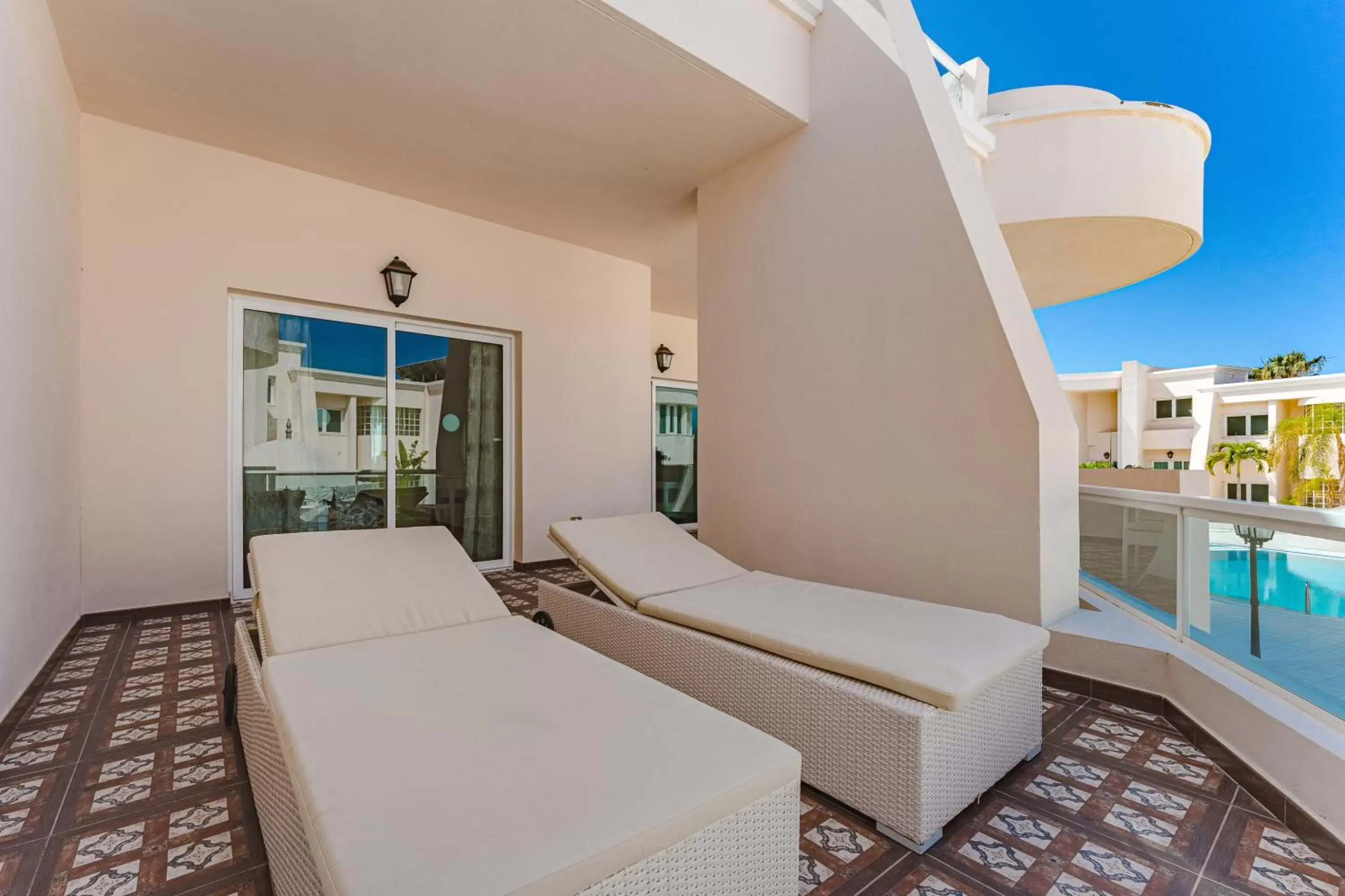 Balcony/Terrace in Flamingo Suites Boutique Hotel