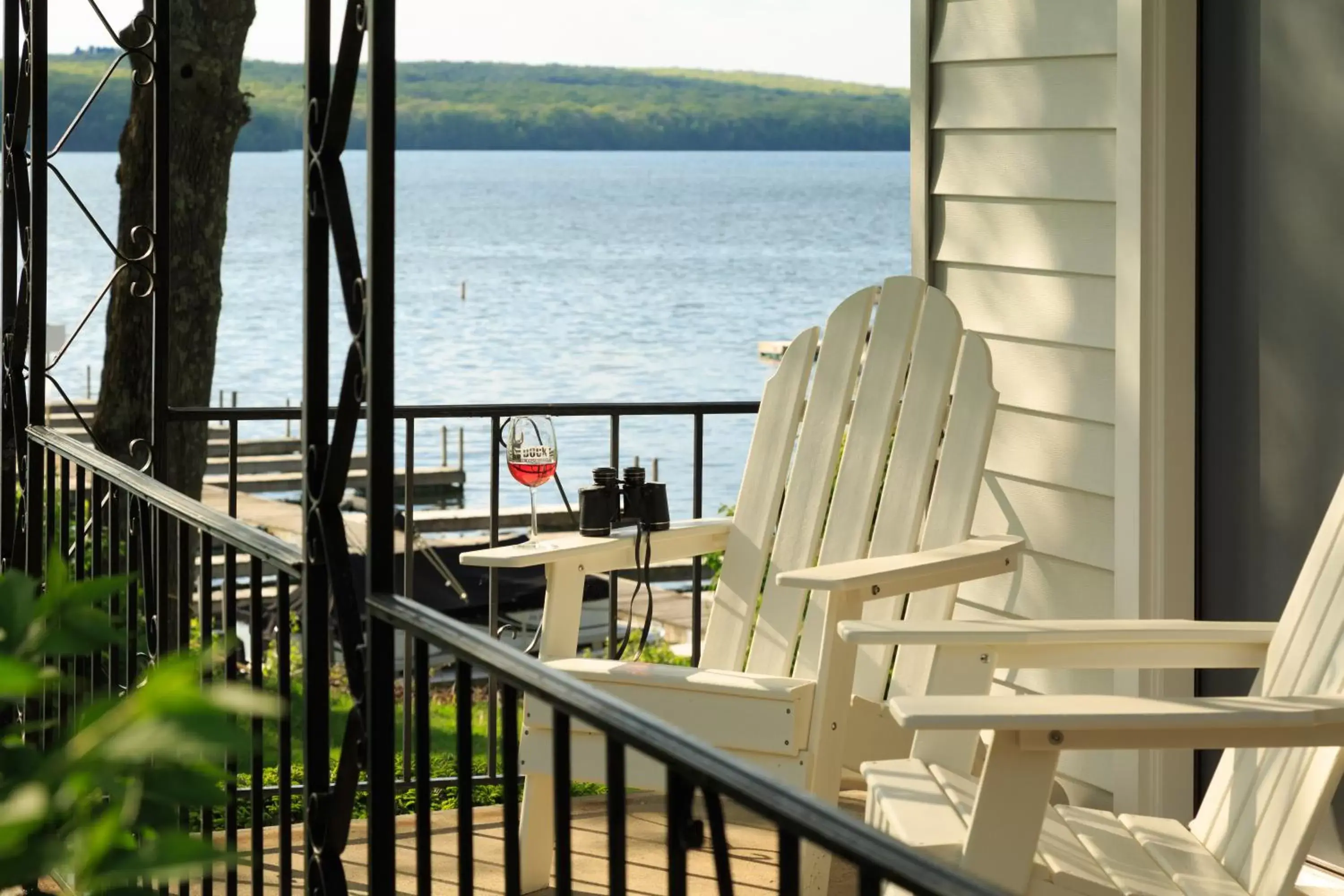 View (from property/room), Balcony/Terrace in Silver Birches Resort