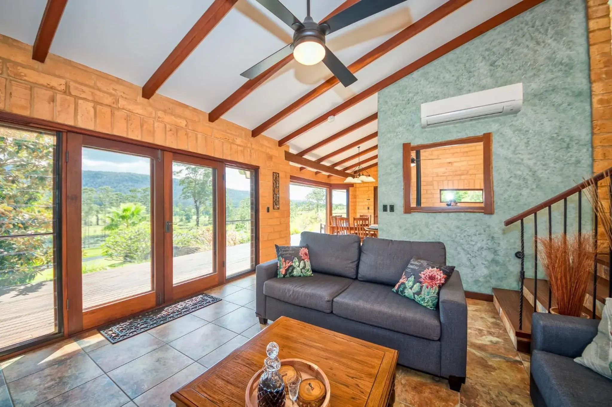 Living room, Seating Area in Clarendon Forest Retreat