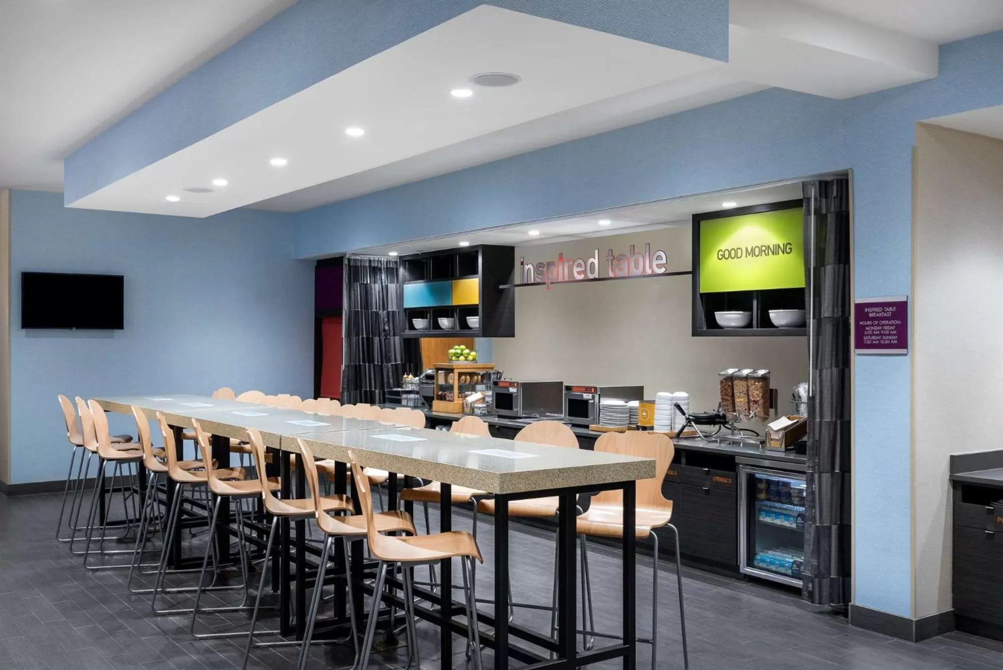 Breakfast in Home2 Suites By Hilton Ft. Lauderdale Airport-Cruise Port