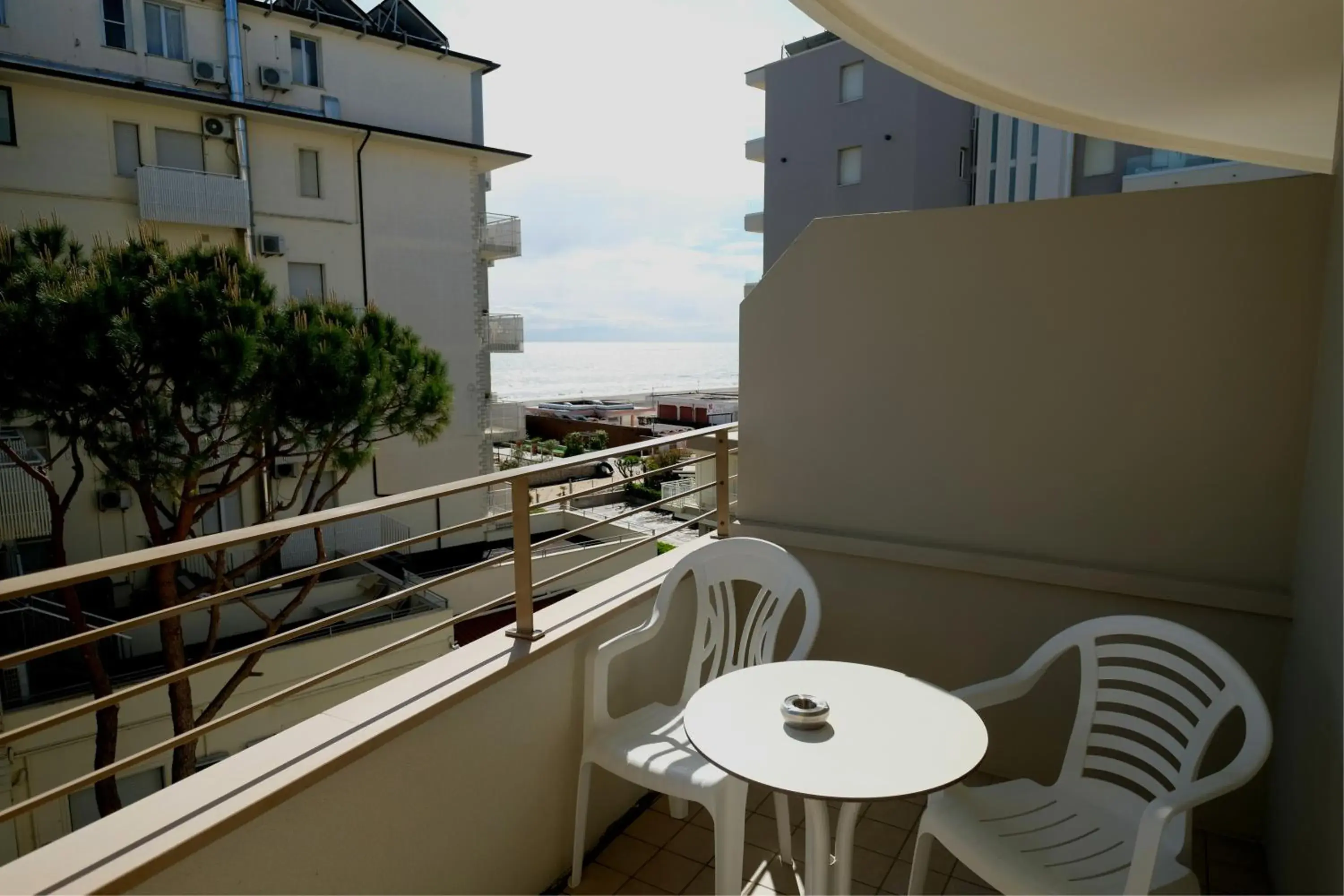 View (from property/room), Balcony/Terrace in Hotel Solemare