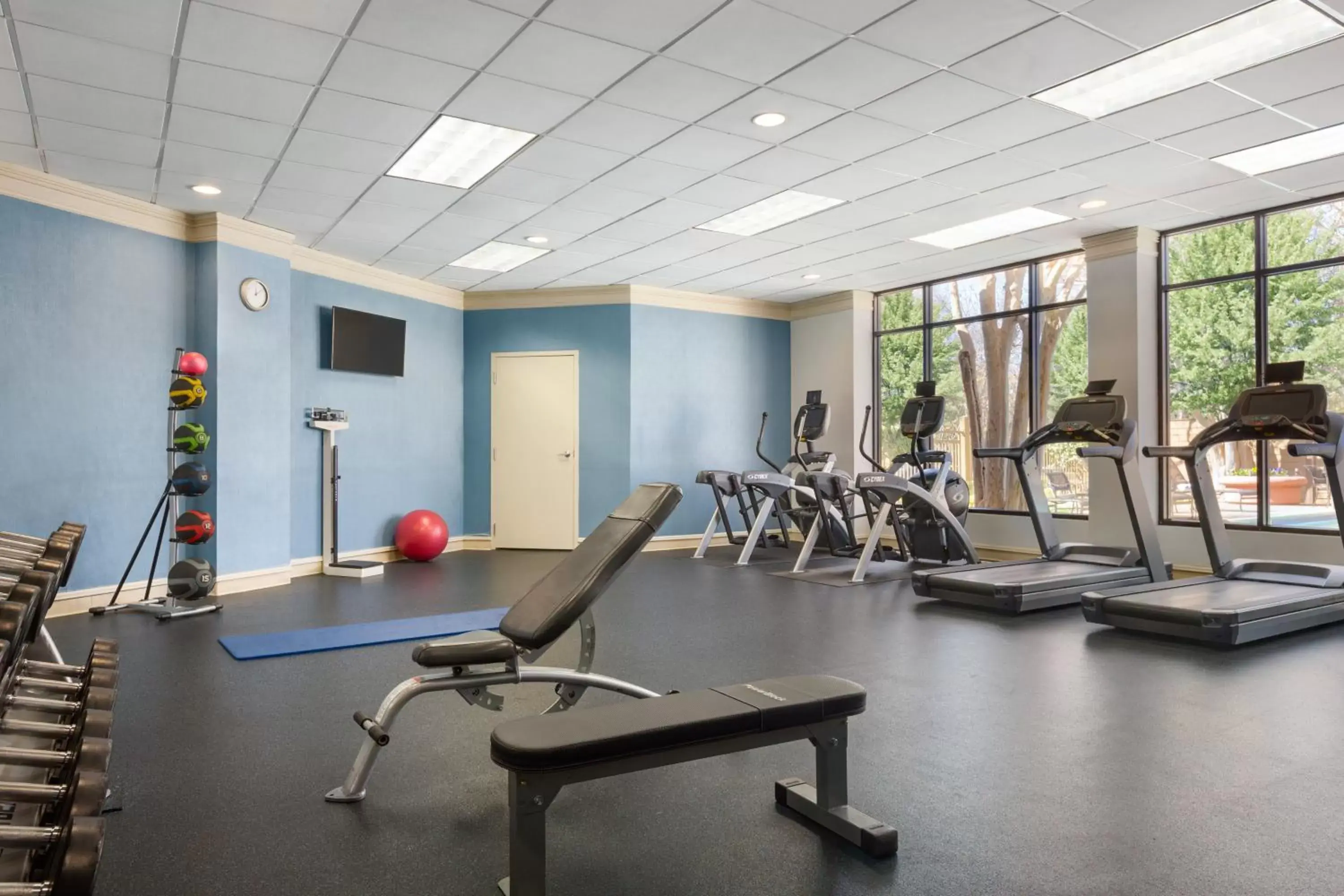Fitness centre/facilities, Fitness Center/Facilities in DoubleTree by Hilton Houston Medical Center Hotel & Suites