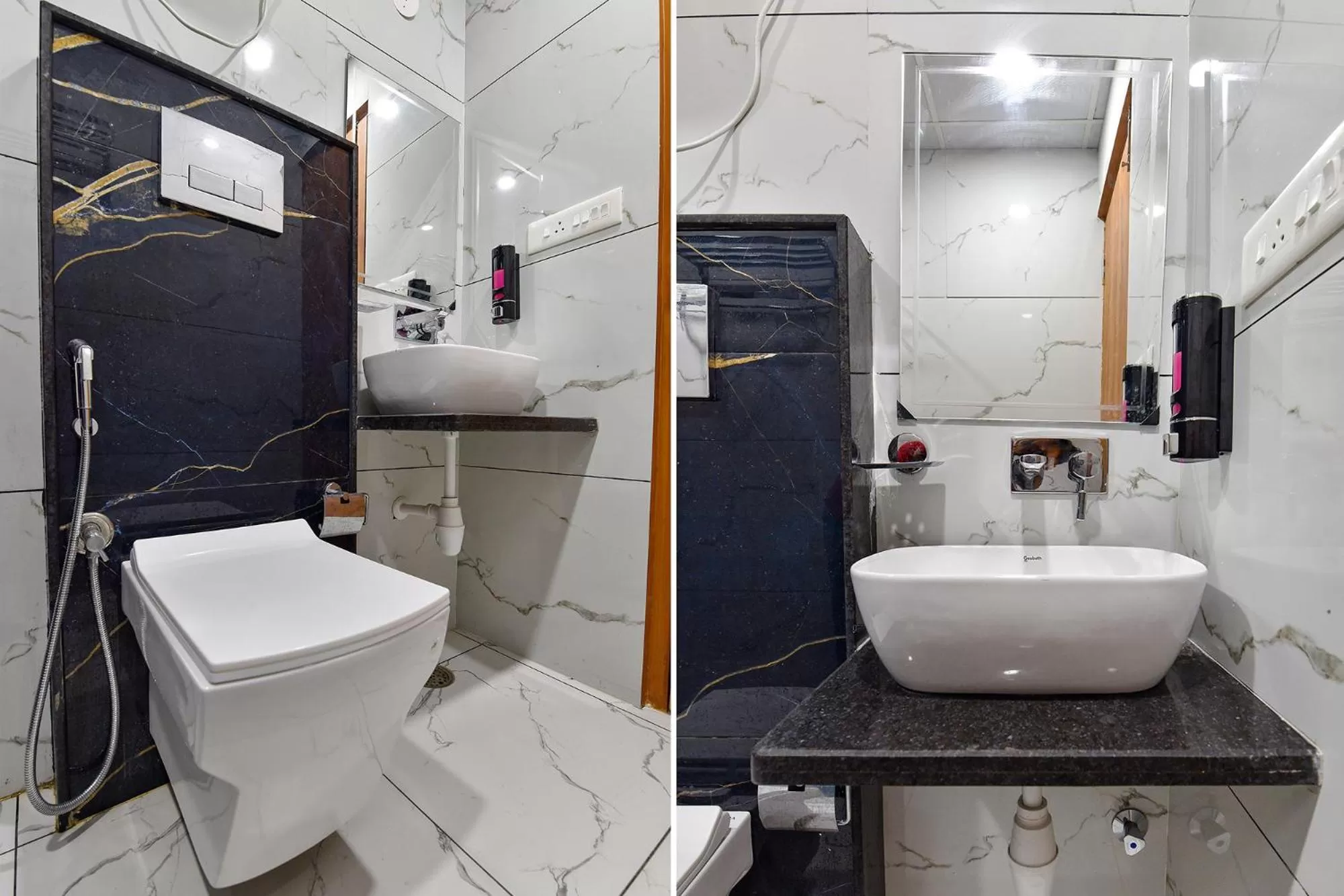 Bathroom in FabHotel Prime Rudra