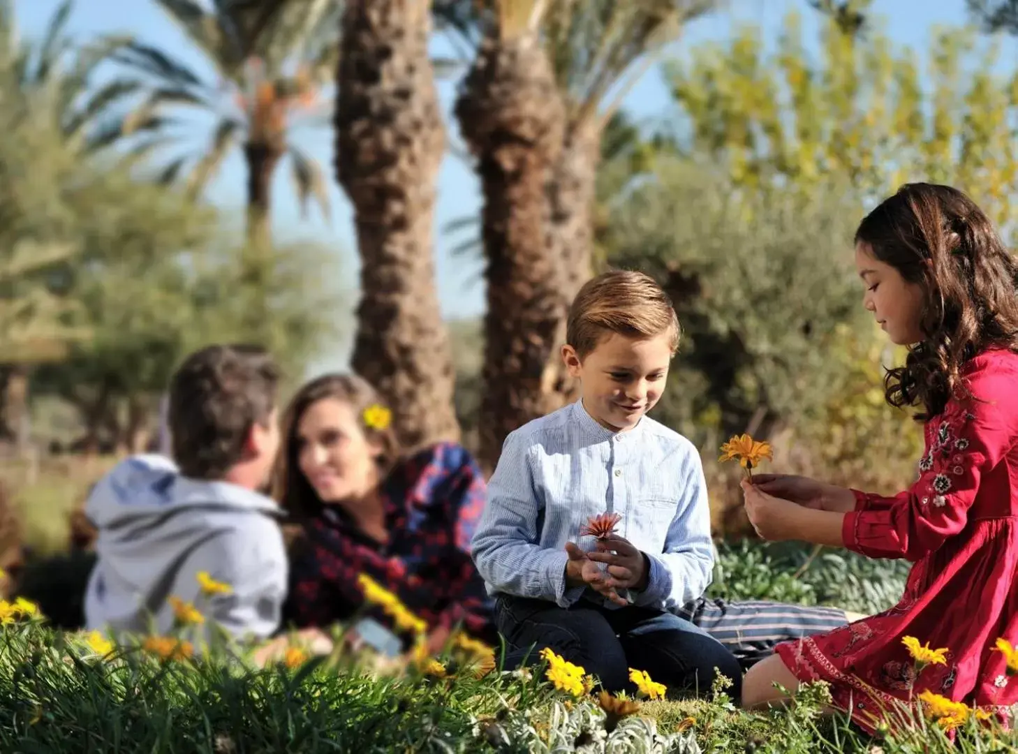 Family in Fairmont Royal Palm Marrakech