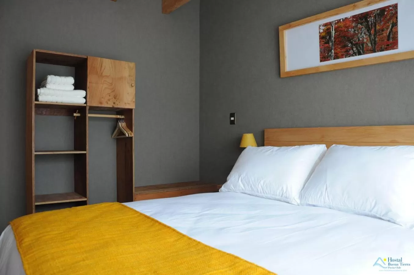 Bed in Hostal Buena Tierra