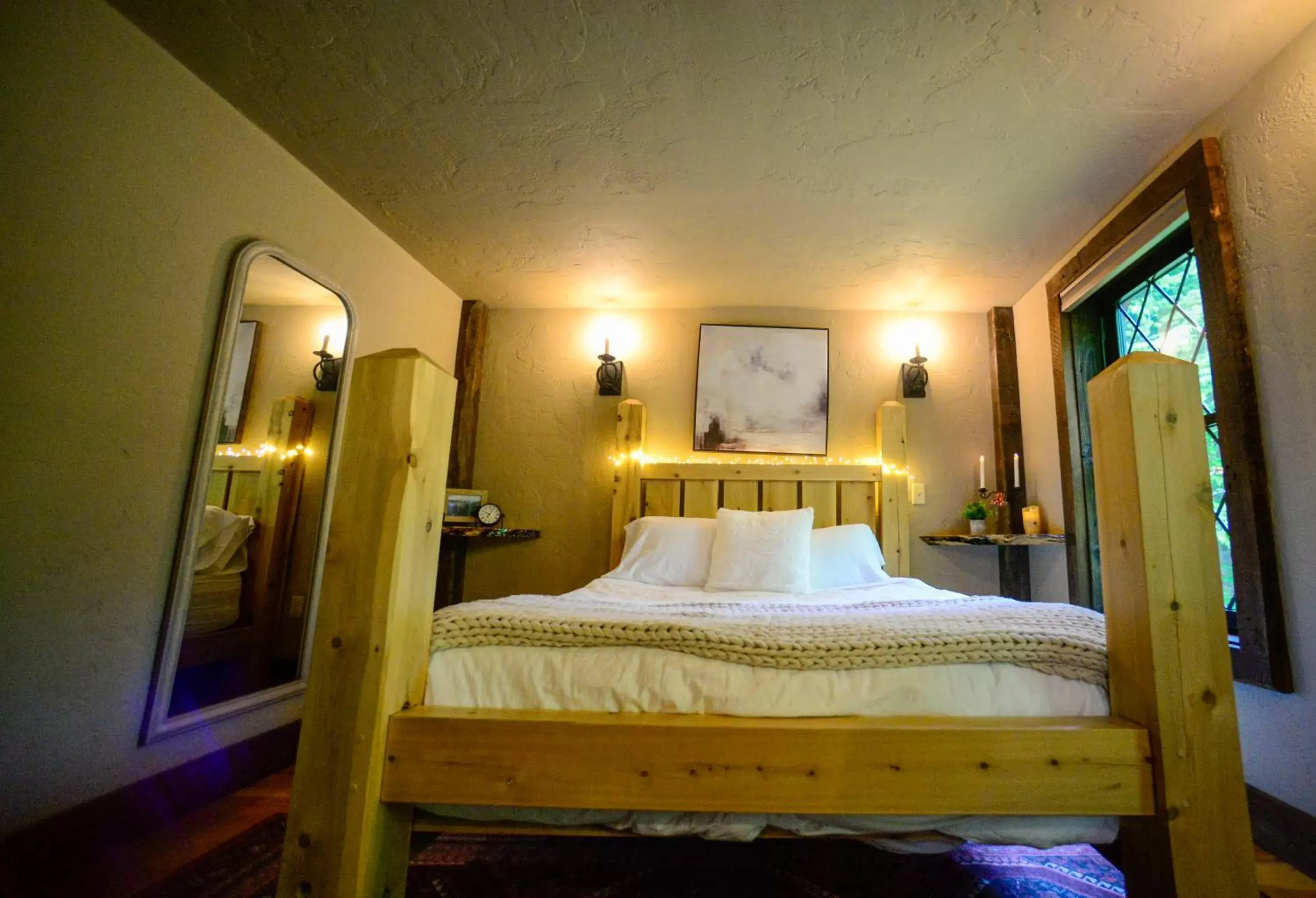 Bed in Vikings Villages Resort