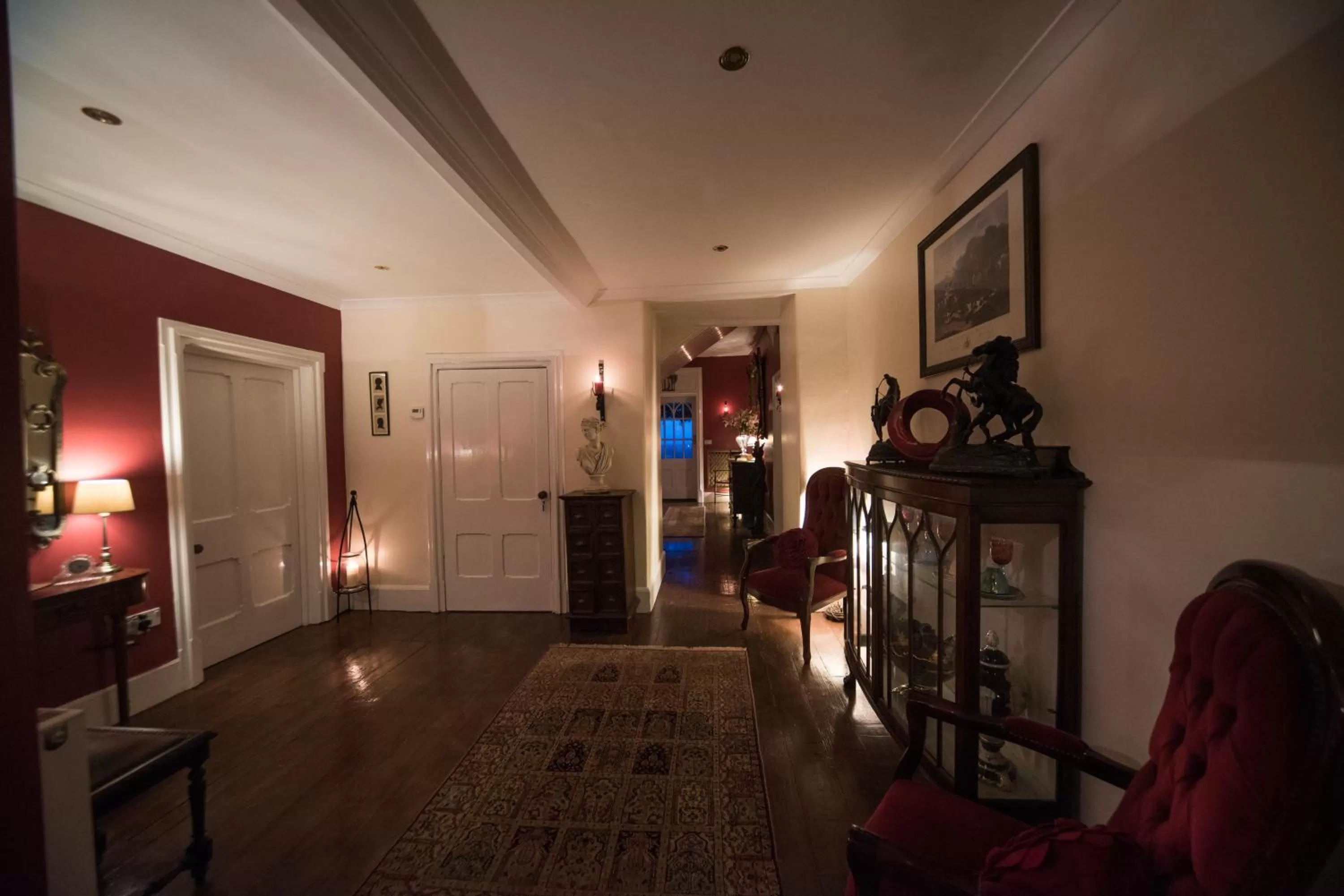 Lobby or reception in Plas Tan-Yr-Allt Historic Country House B&B