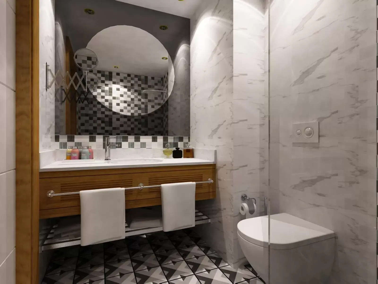 Bathroom in The Sansa Hotel & Spa