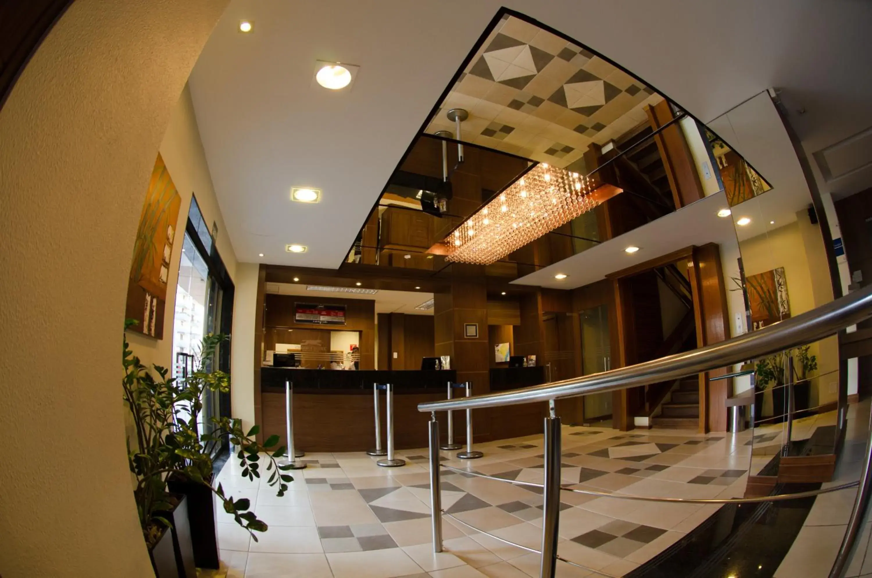Facade/entrance, Lobby/Reception in Charrua Hotel