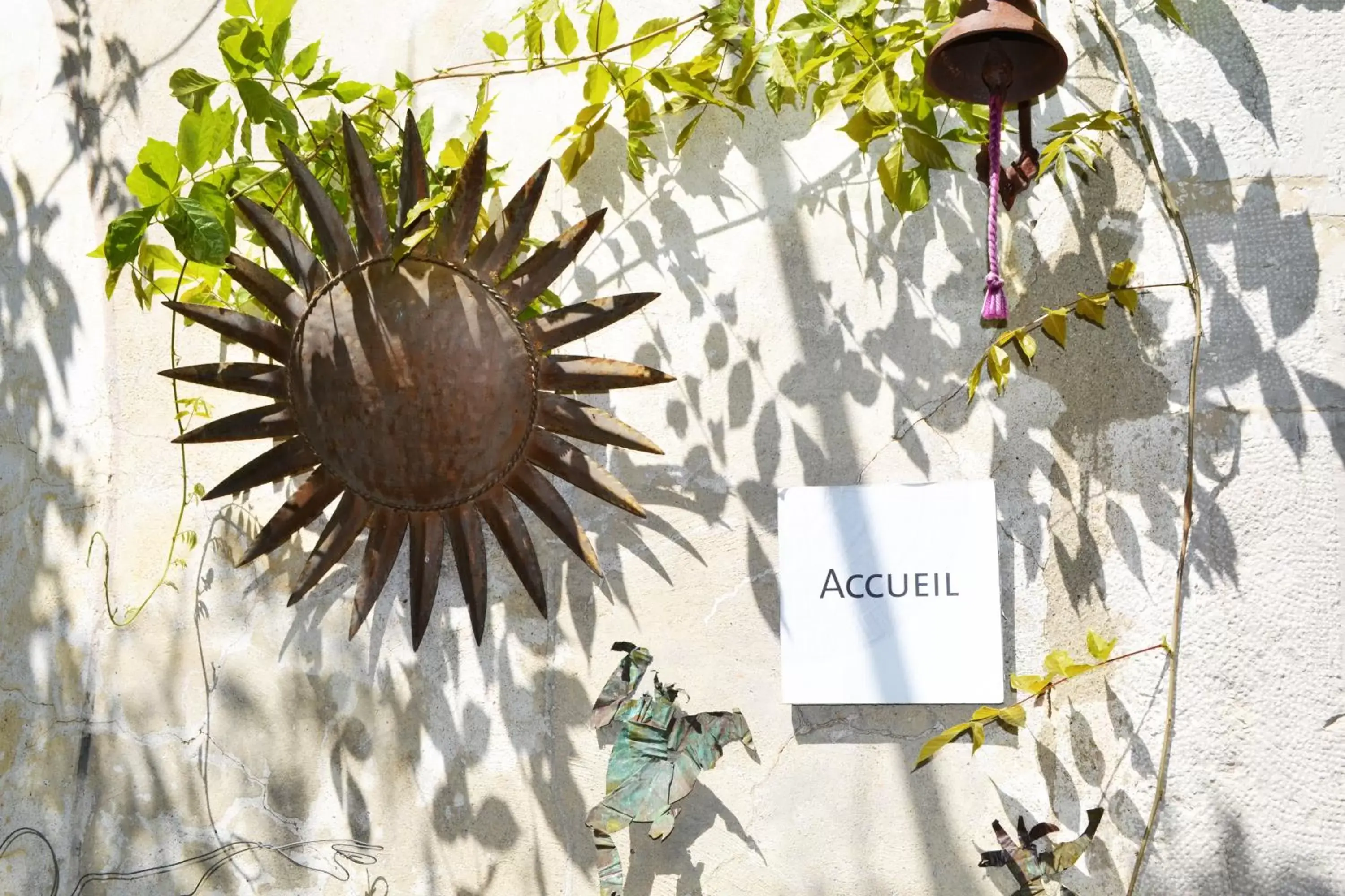 Decorative detail in La Vieille Maison - Halte Gourmande