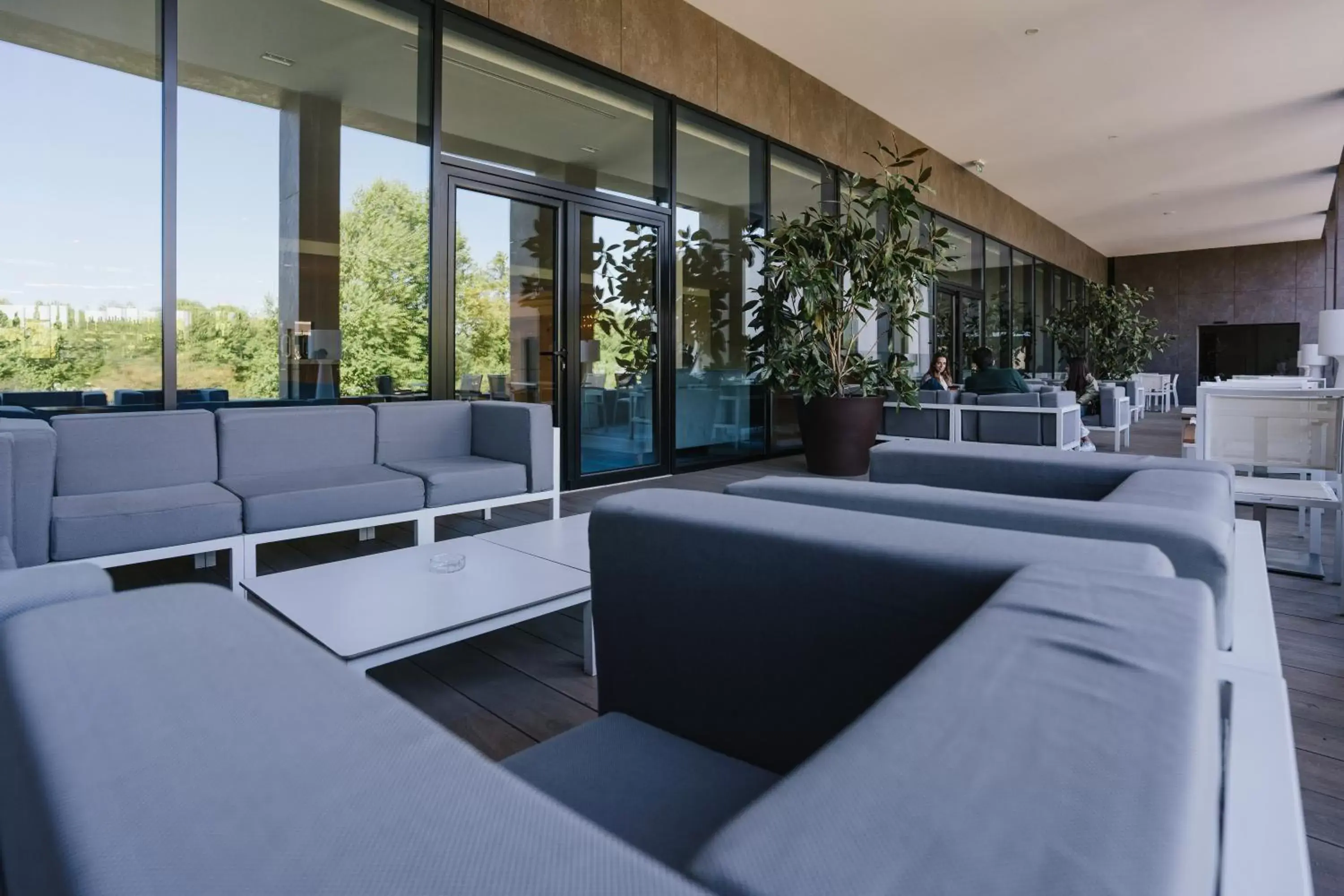 Balcony/Terrace in Hotel Premium Chaves - Aquae Flaviae