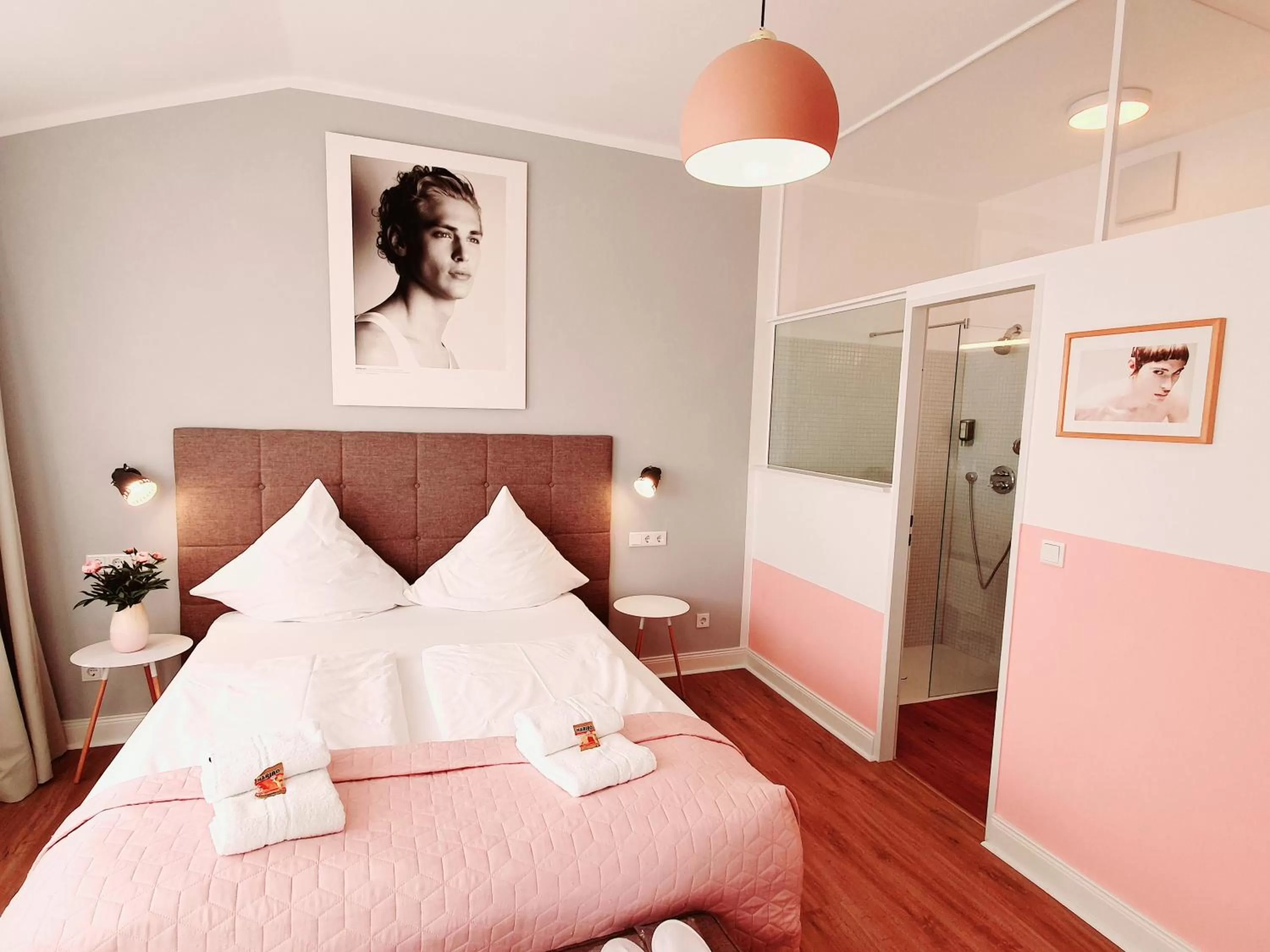 Bed in MAISON MARSIL - Boutique Hotel Köln