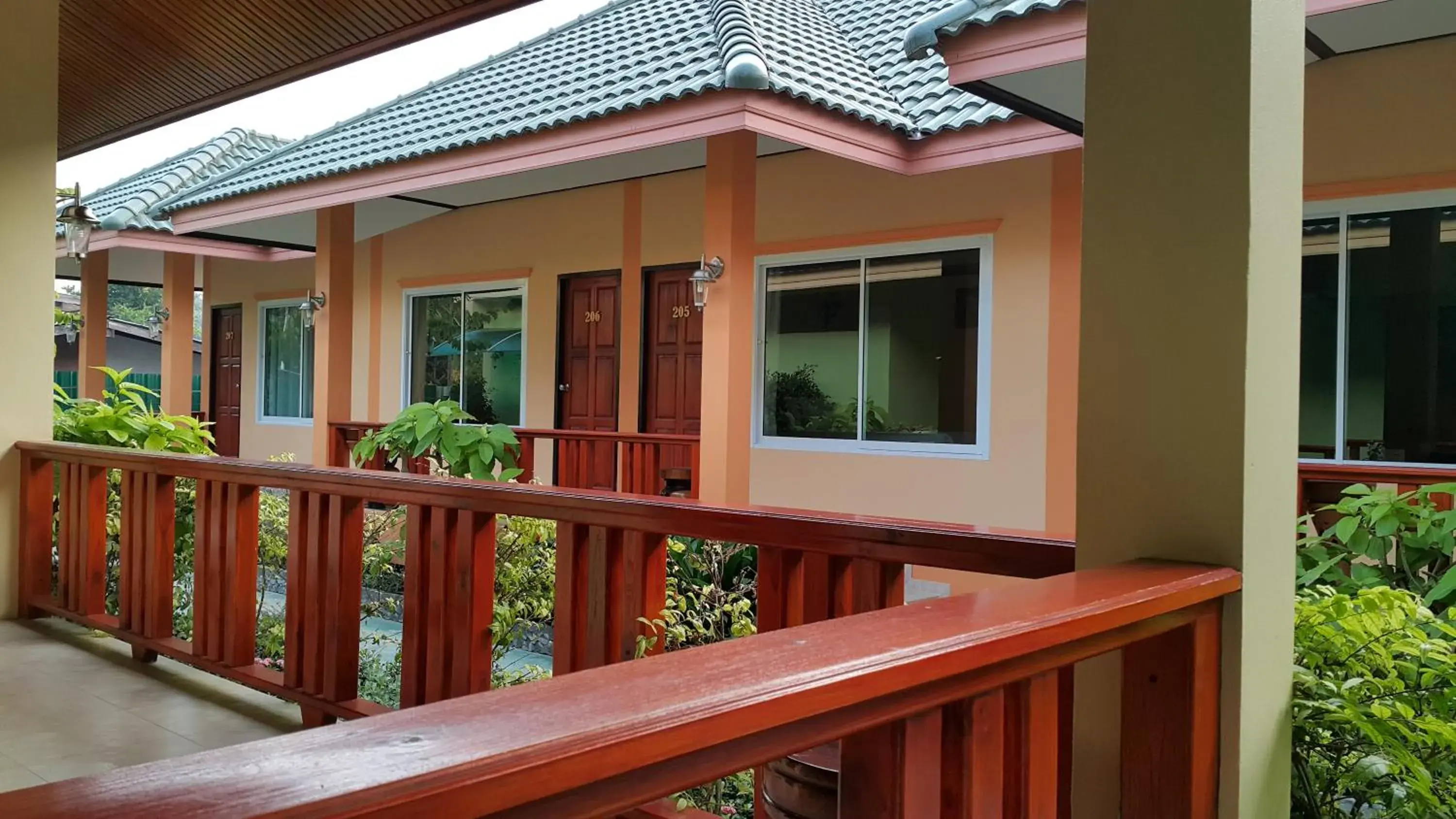 Balcony/Terrace in Ruen Narisra Resort