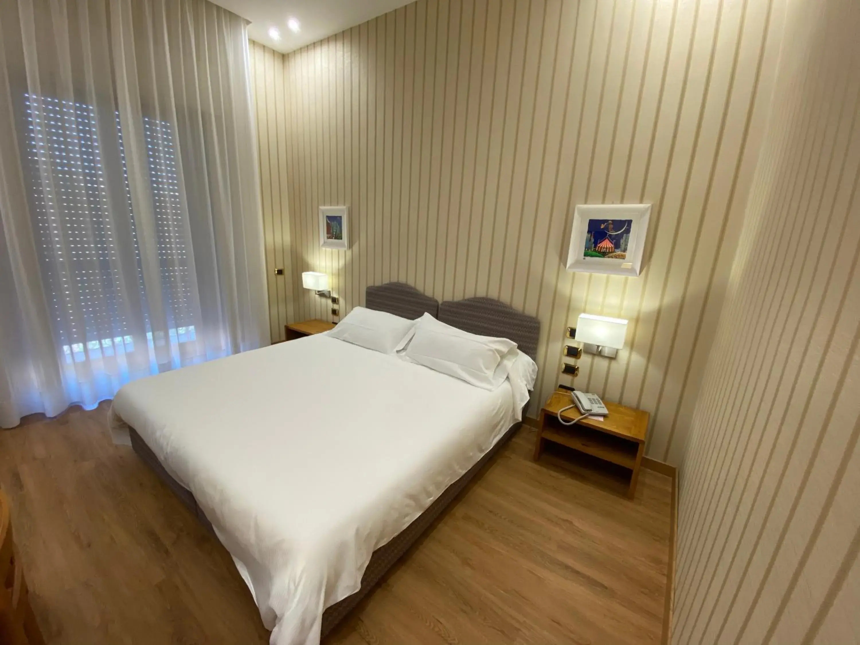 Bed in Hotel Cicolella
