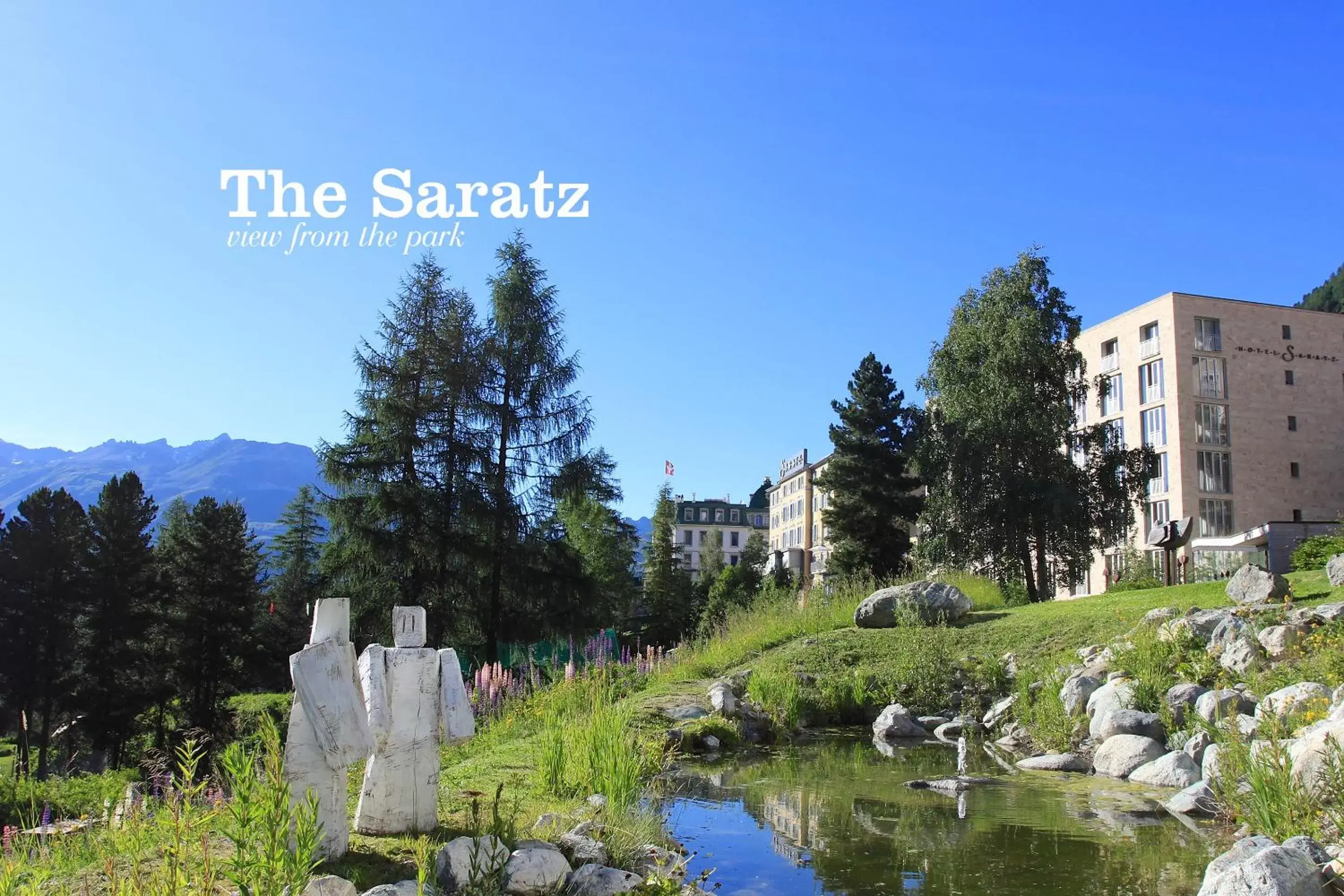 Facade/entrance, Property Building in Hotel Saratz Pontresina