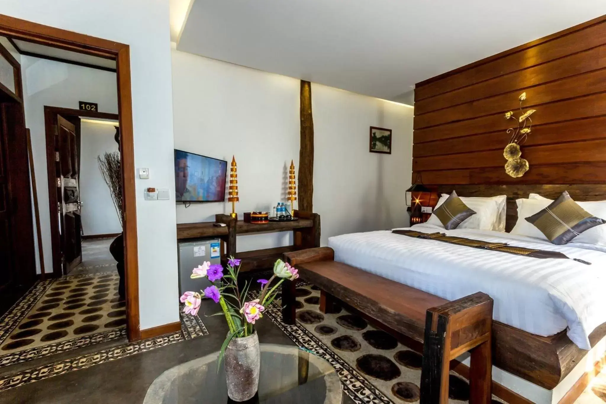 Bedroom in Java Wooden Villa & Residence