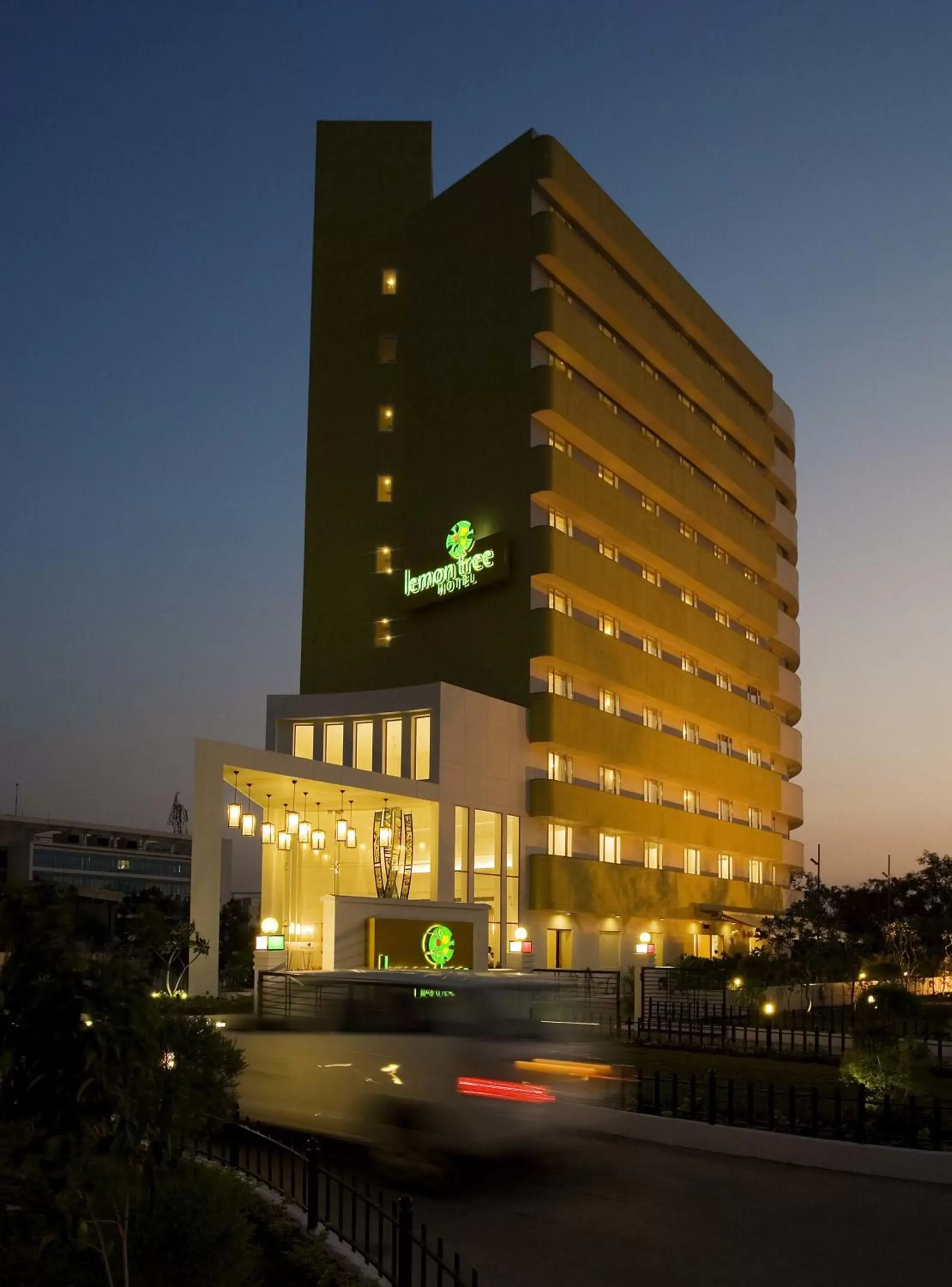 Facade/entrance, Property Building in Lemon Tree Hotel, Gachibowli, Hyderabad