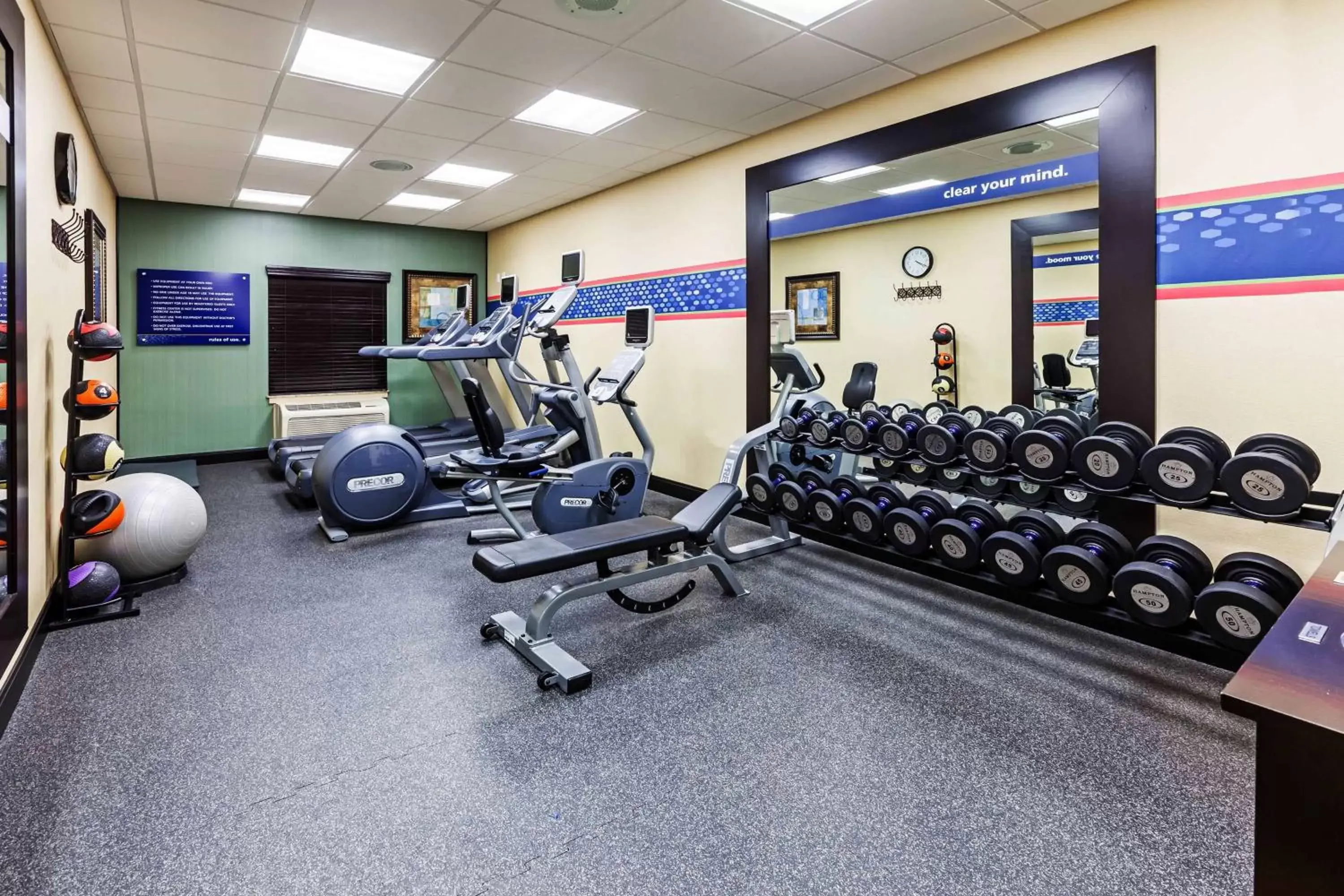 Fitness centre/facilities, Fitness Center/Facilities in Hampton Inn and Suites Lake Jackson-Clute