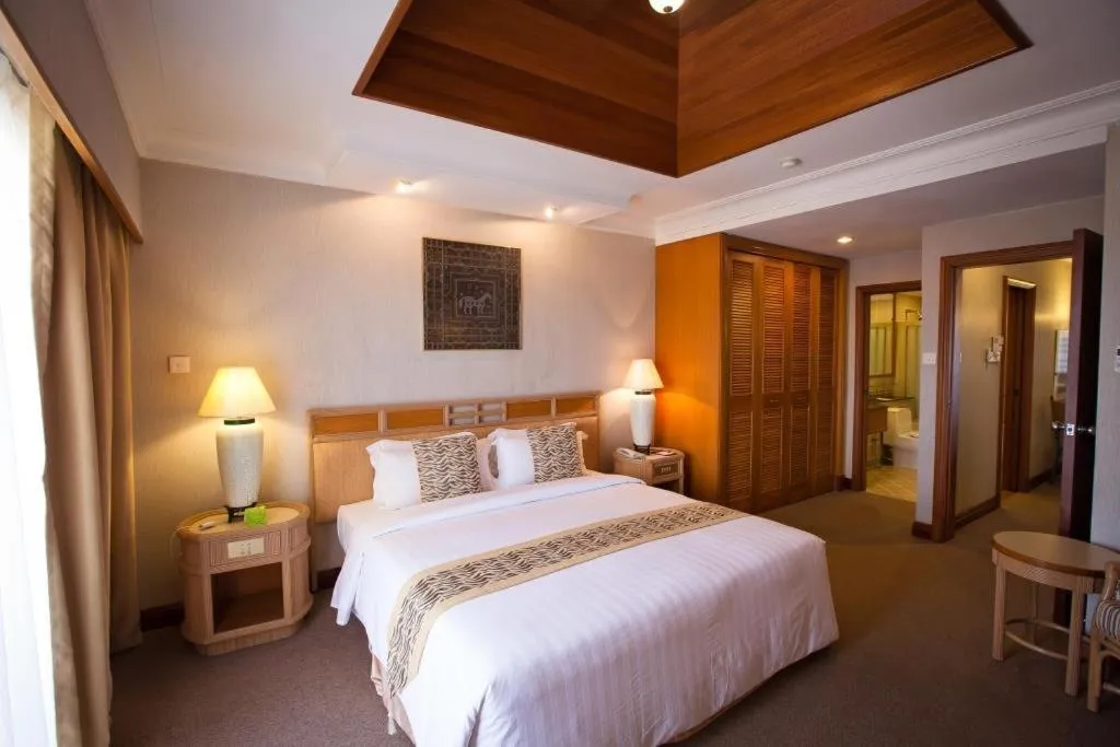 Bed in Tiara Labuan Hotel