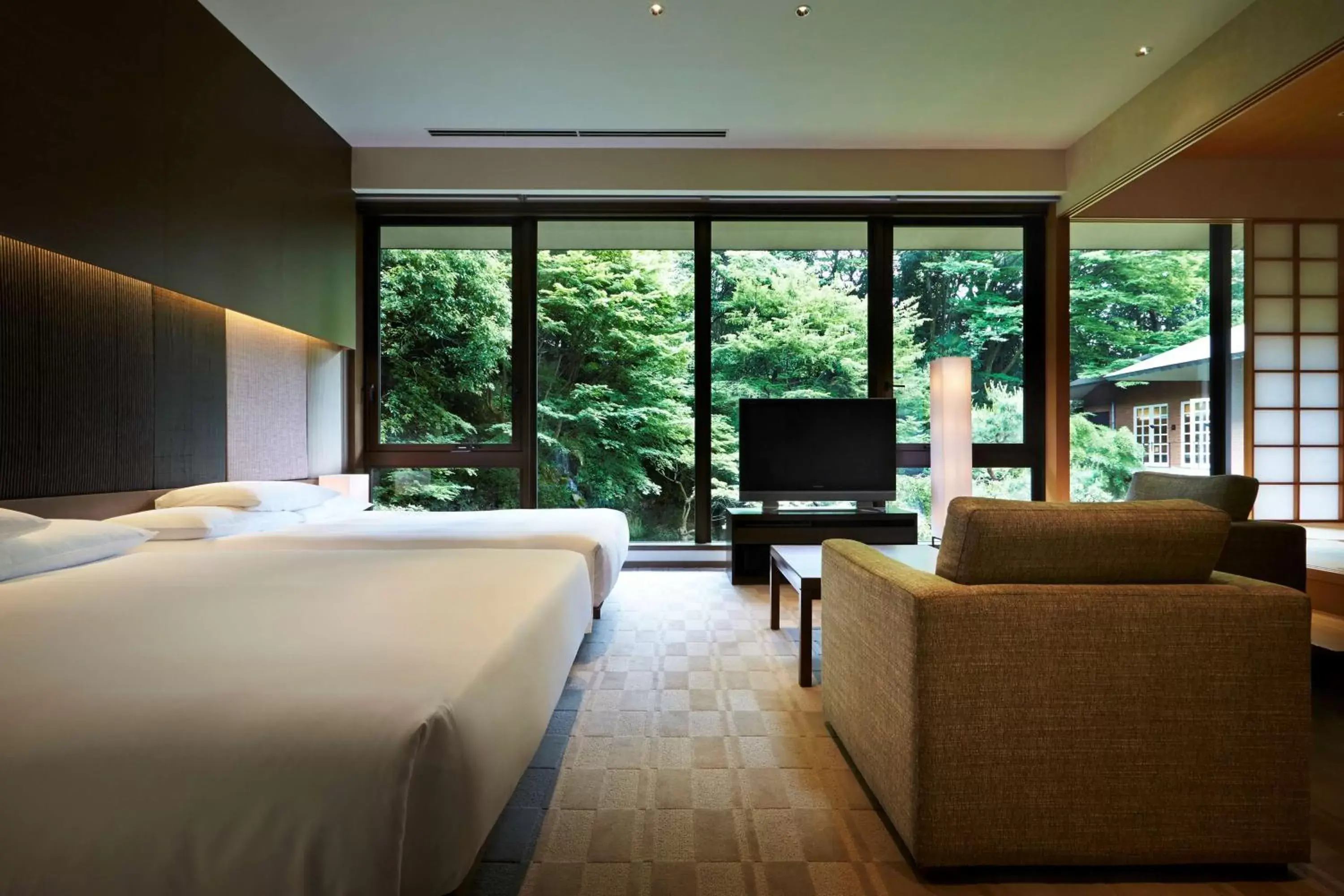 Photo of the whole room in Hyatt Regency Kyoto