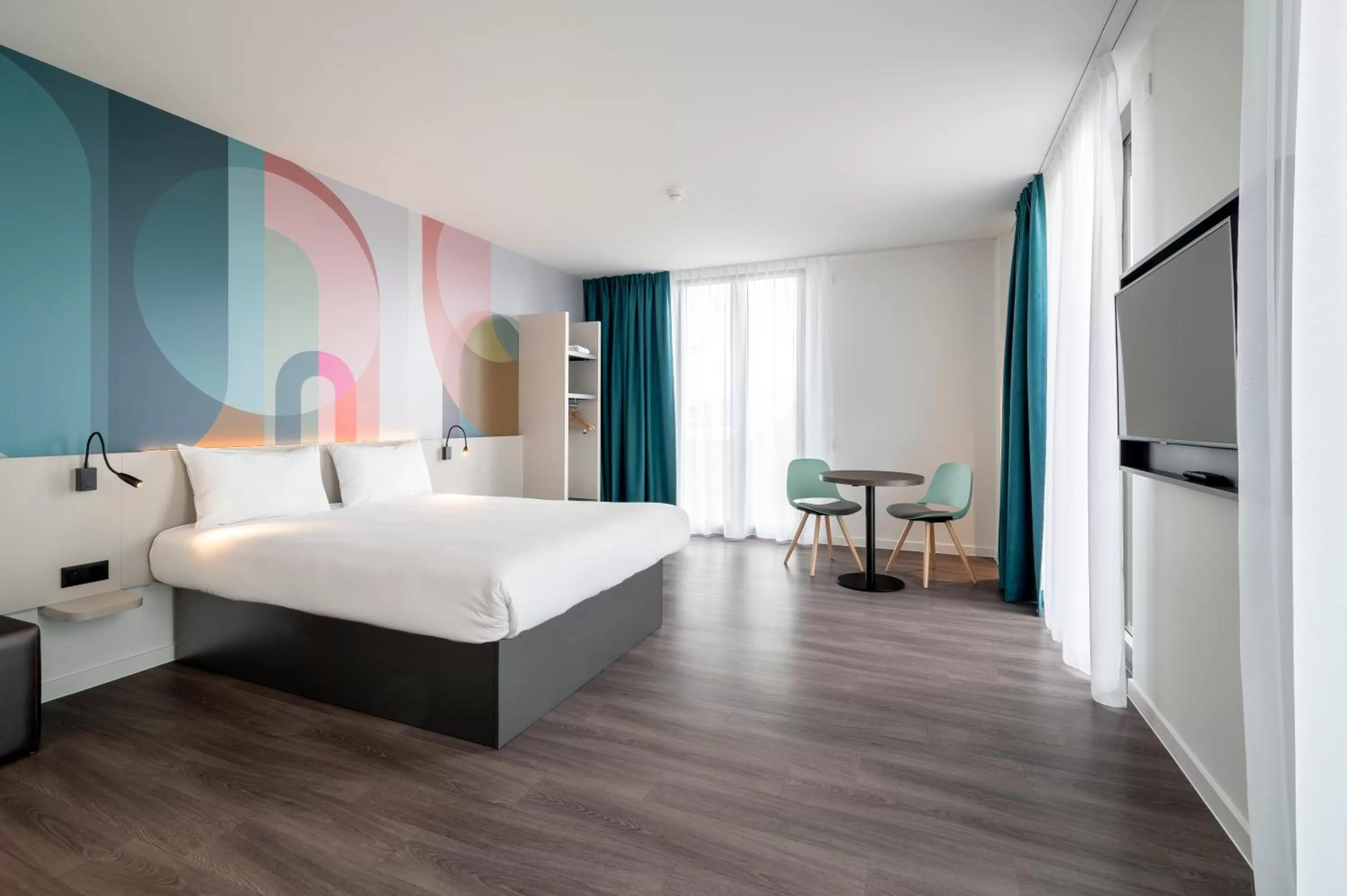 Photo of the whole room, Bed in B&B HOTEL Gent Centrum