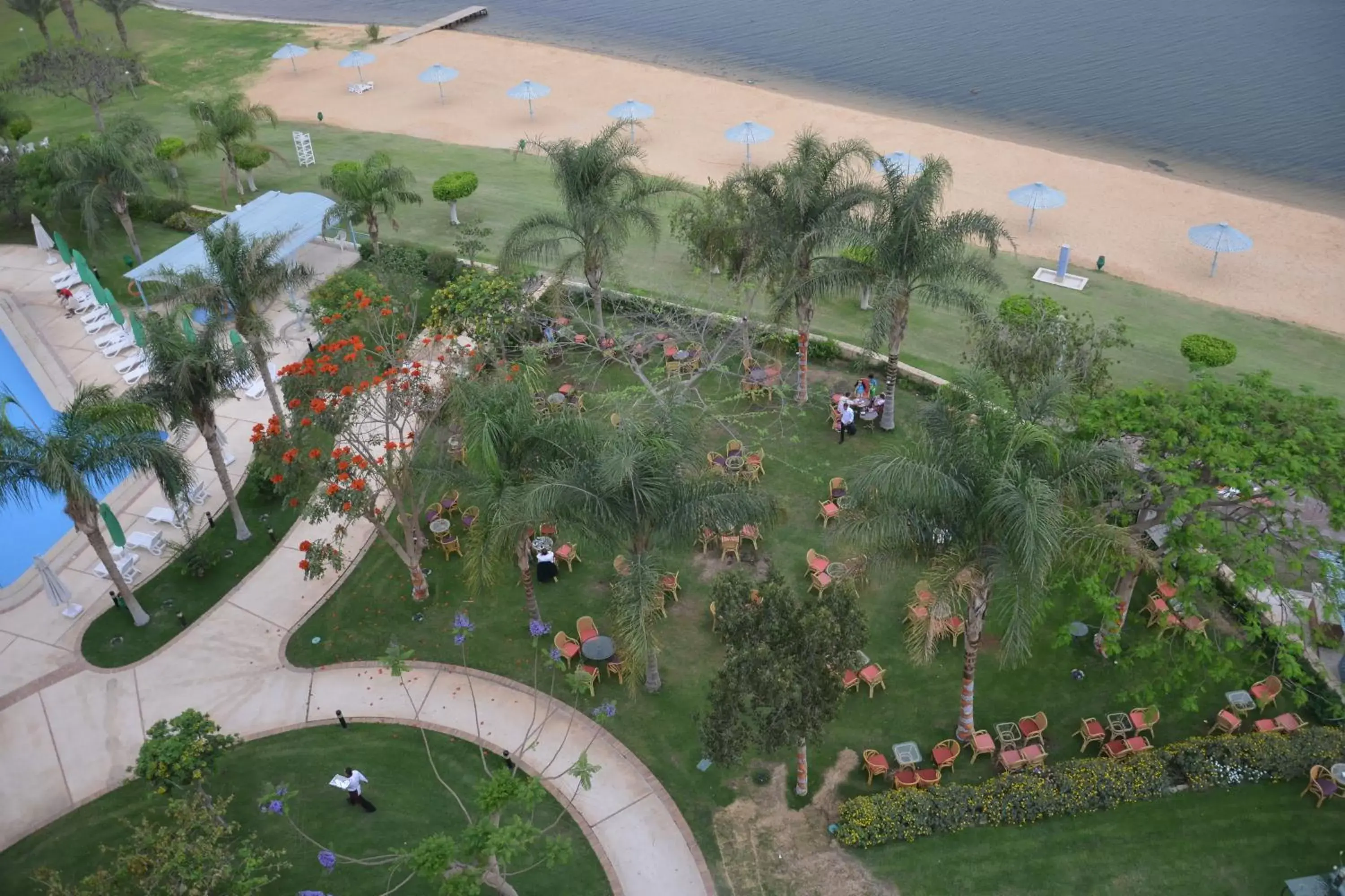 Garden, Bird's-eye View in Mercure Ismailia Forsan Island