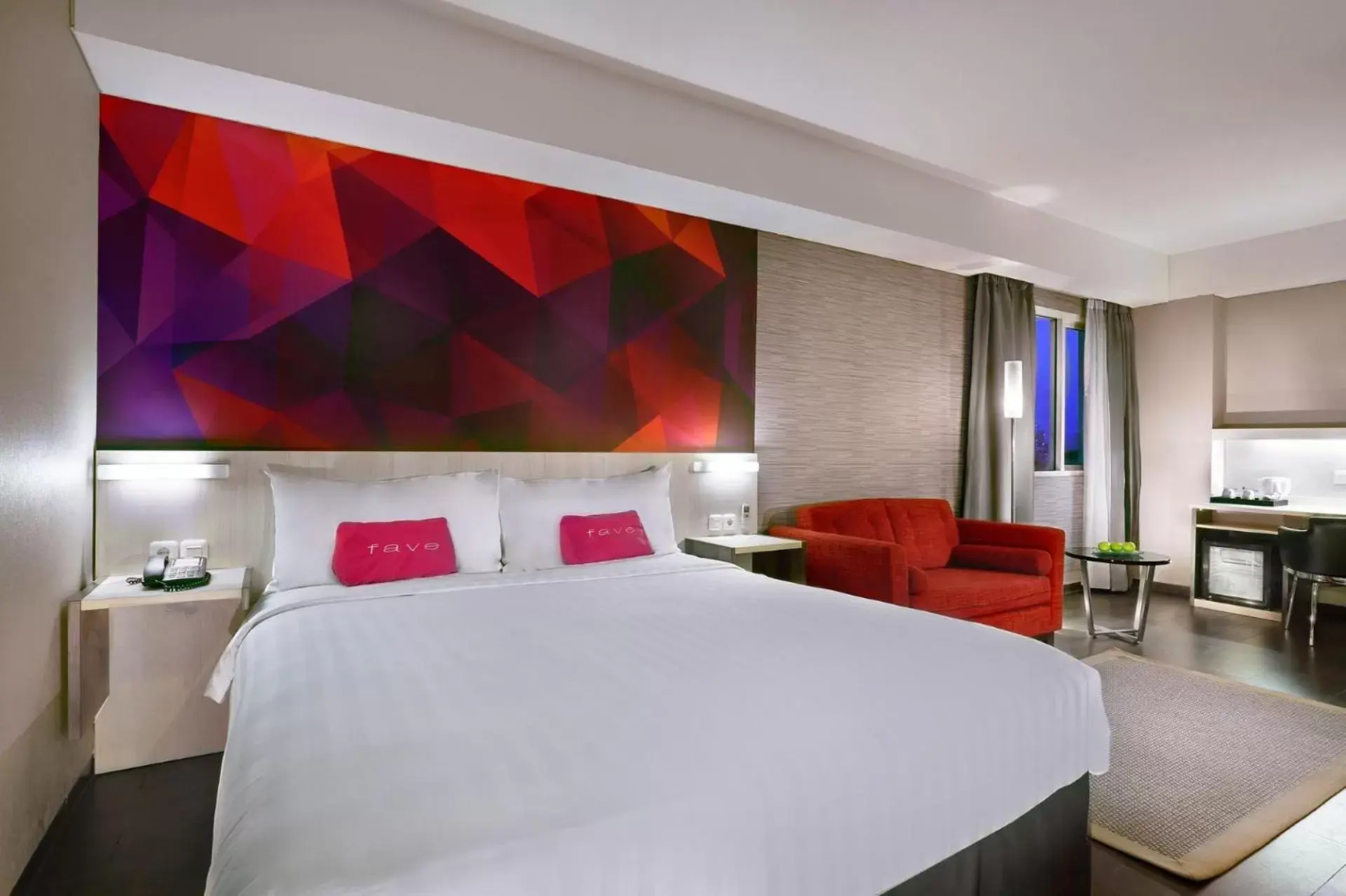 Bed in favehotel Tanah Abang - Cideng