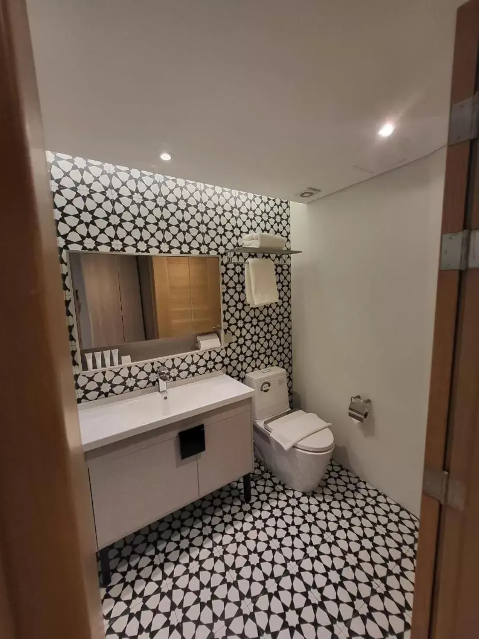 Bathroom in Infinity Tower Suites